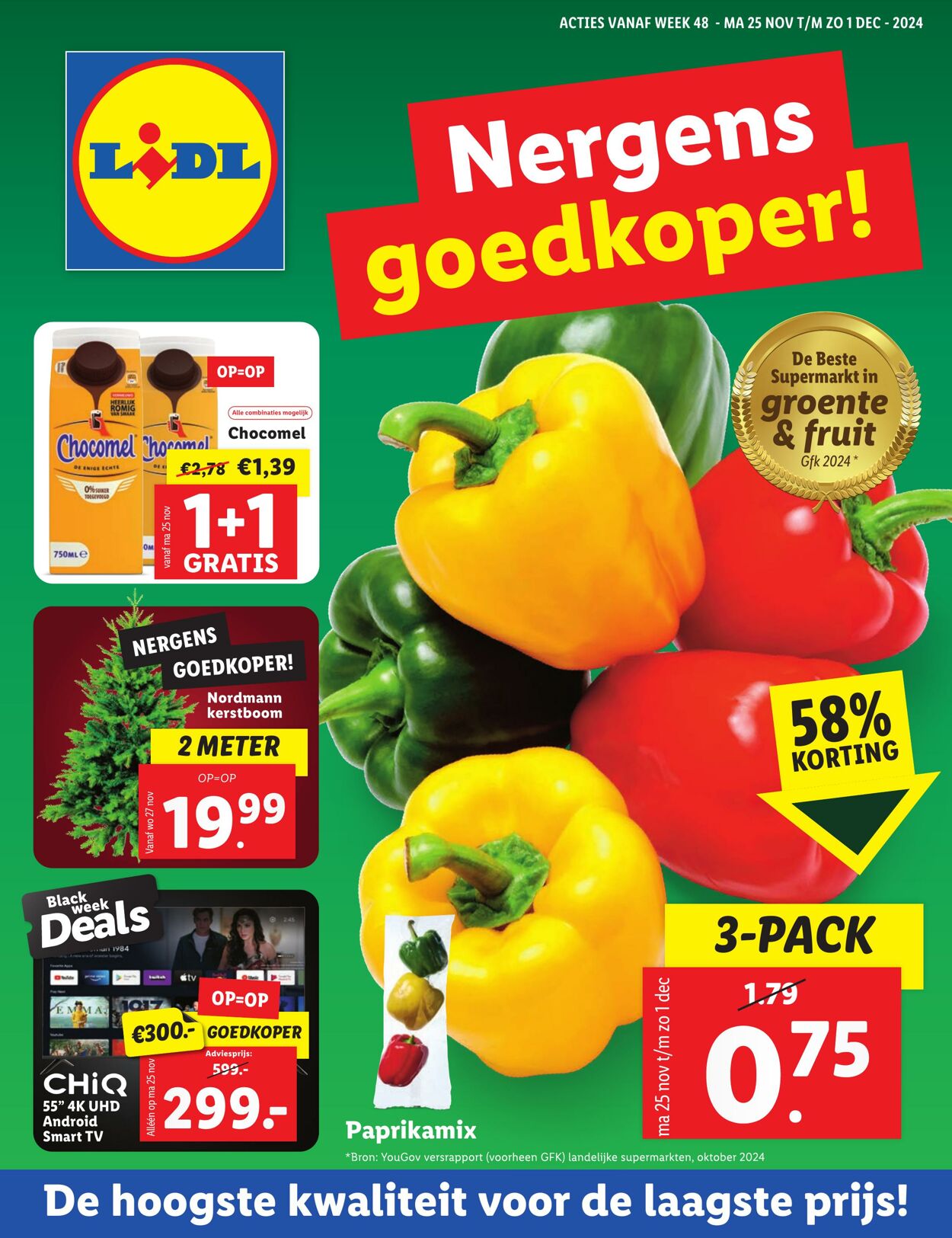 Folder Lidl 25.11.2024 - 01.12.2024