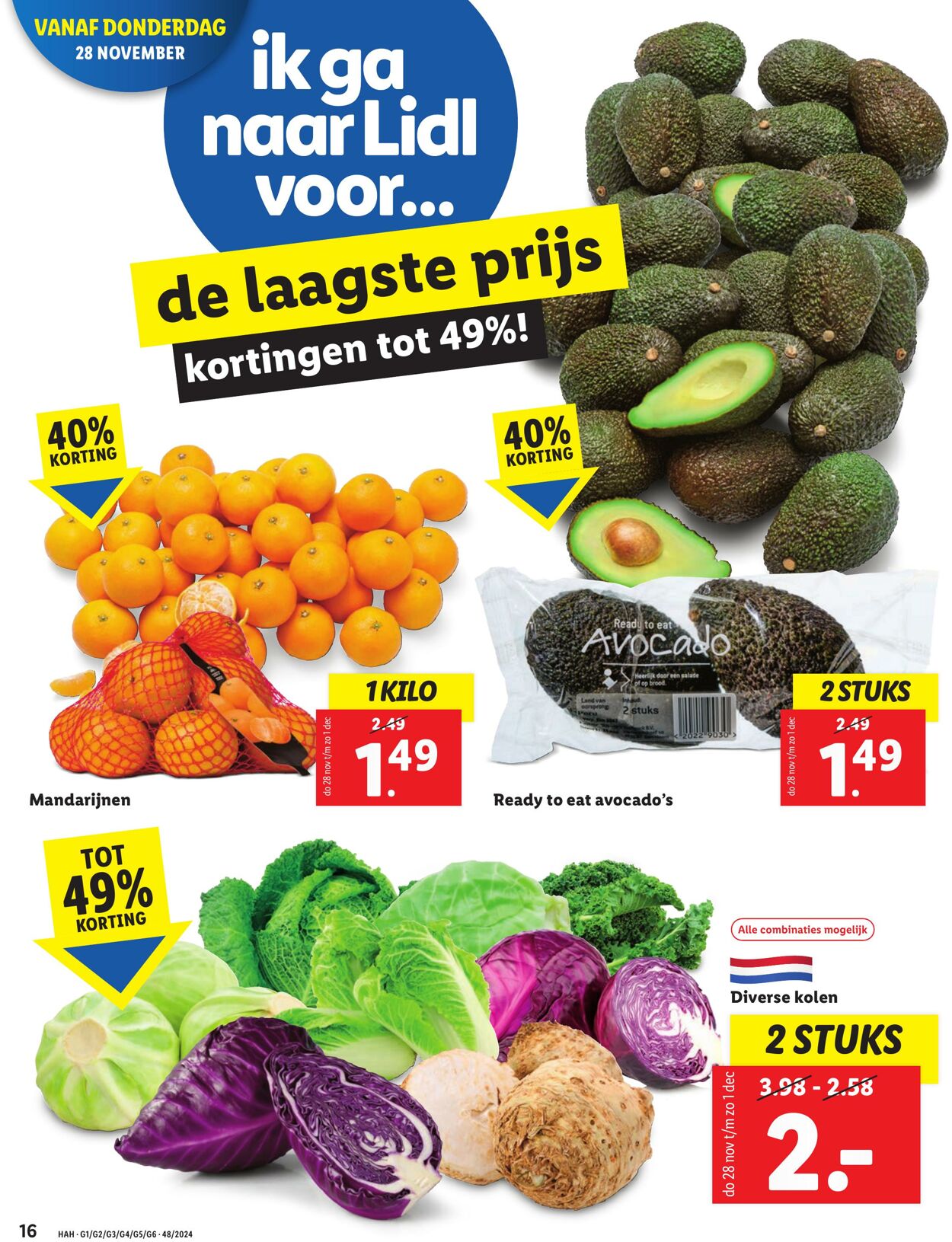 Folder Lidl 25.11.2024 - 01.12.2024