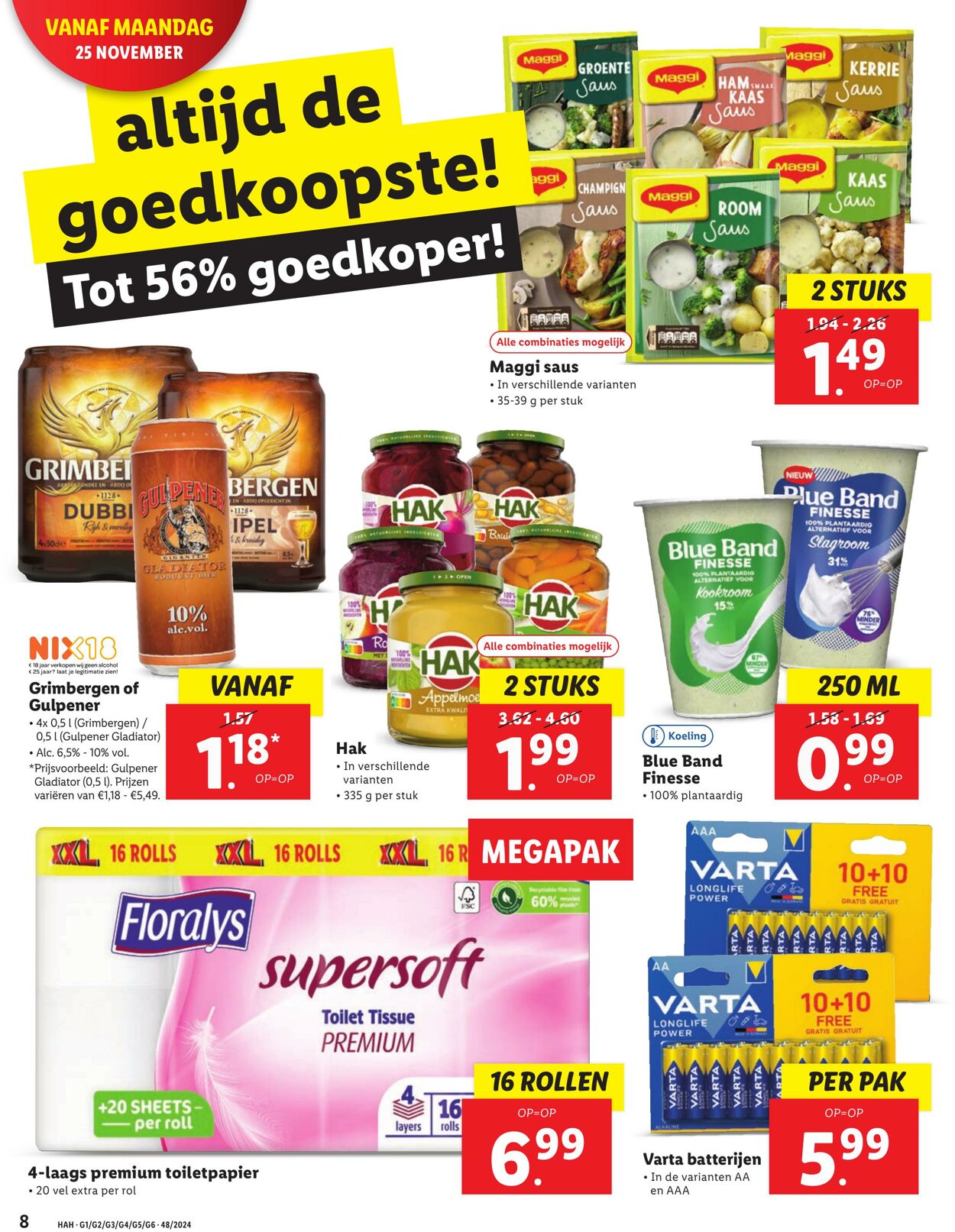 Folder Lidl 25.11.2024 - 01.12.2024