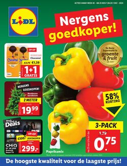 Folder Lidl 25.11.2024 - 01.12.2024