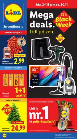 Folder Lidl 24.11.2025 - 30.11.2025