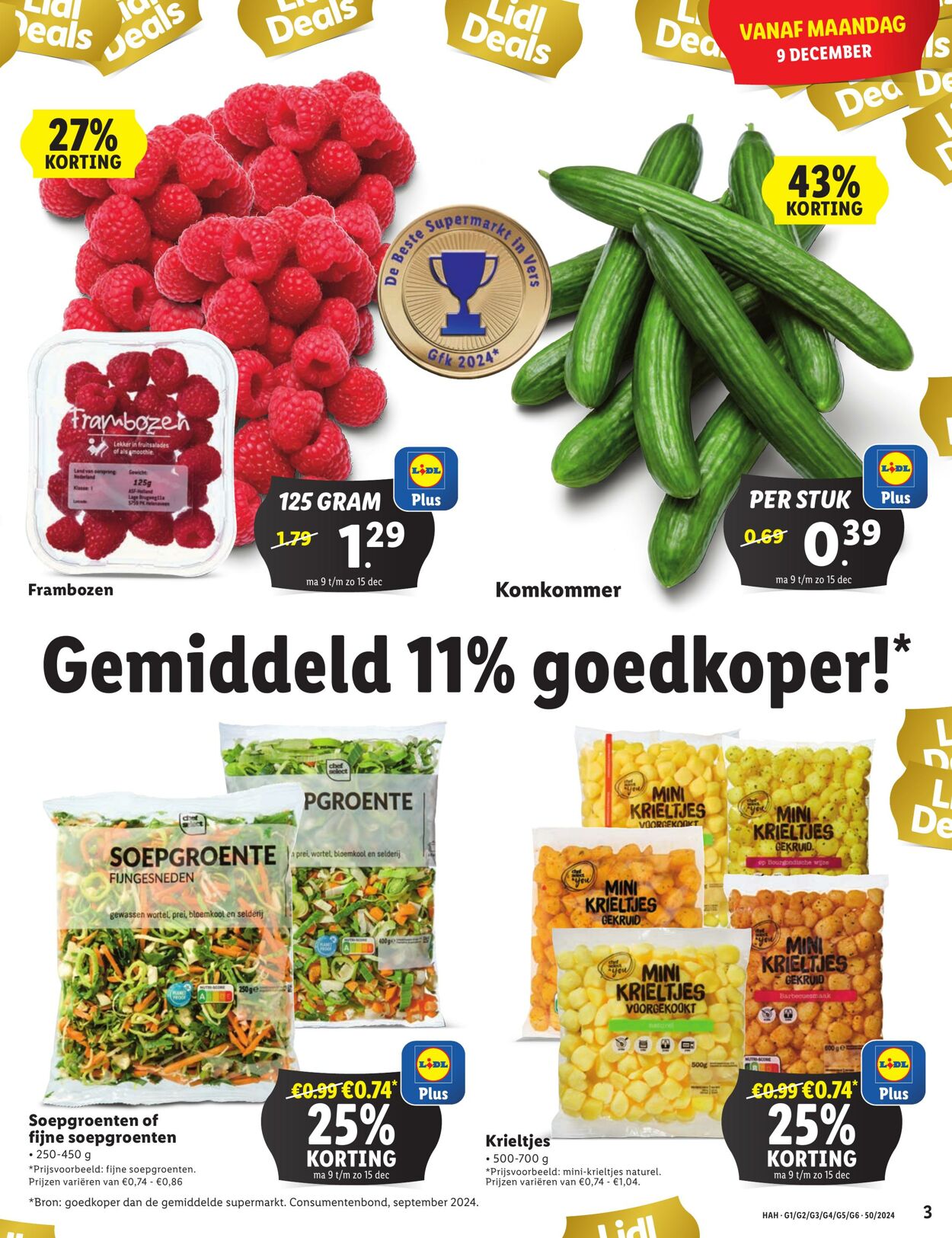 Folder Lidl 09.12.2024 - 15.12.2024