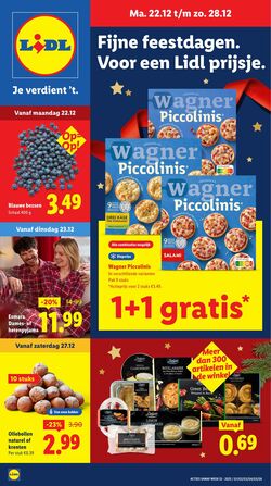 Folder Lidl 22.12.2025 - 28.12.2025