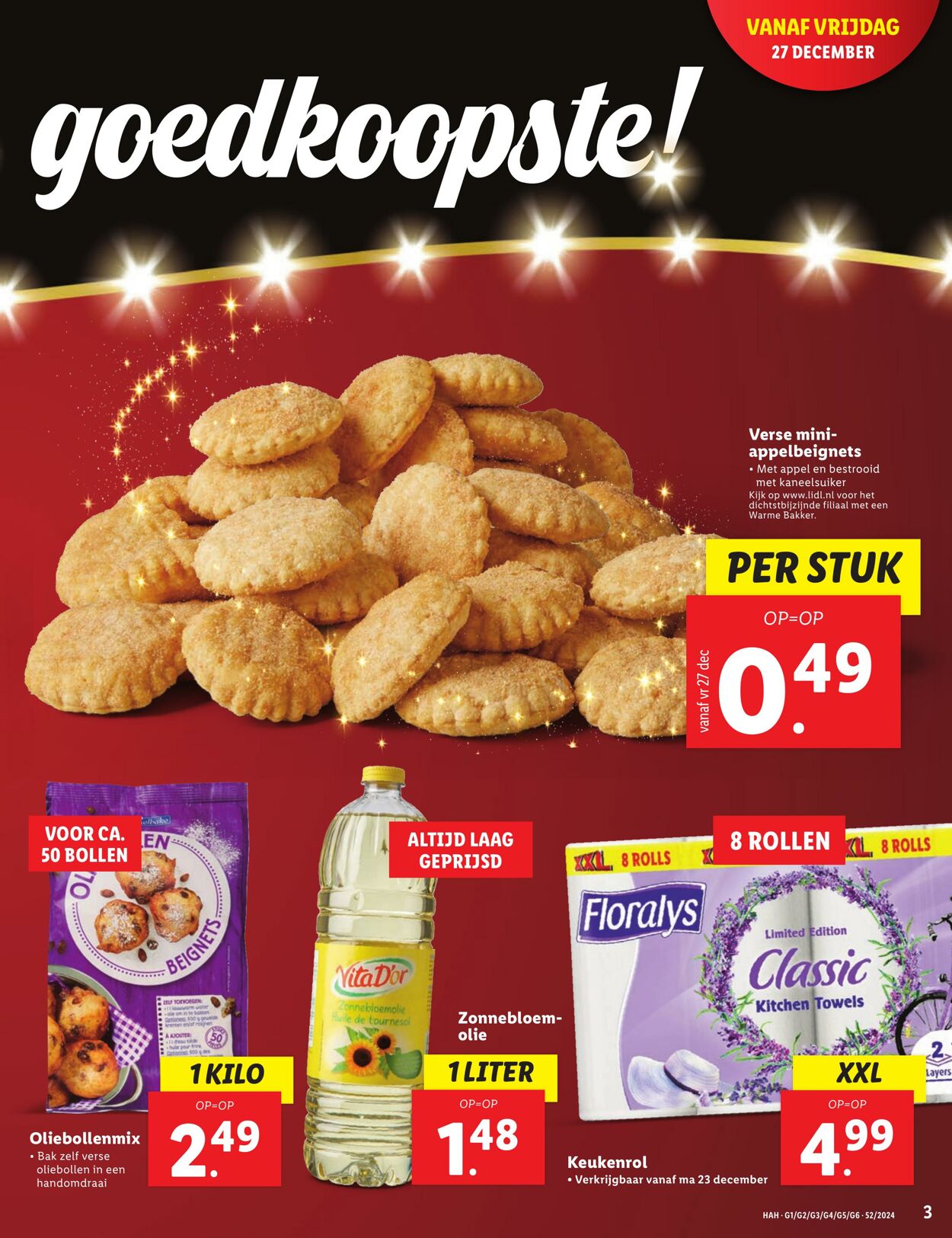 Folder Lidl 23.12.2024 - 01.01.2025