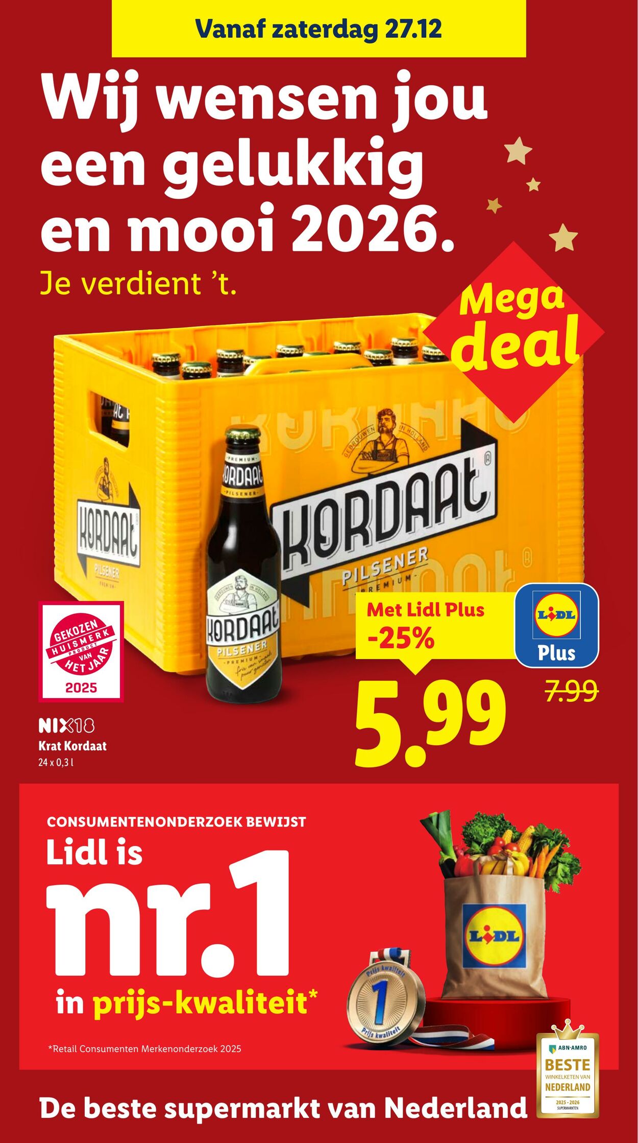 Folder Lidl 22.12.2025 - 28.12.2025