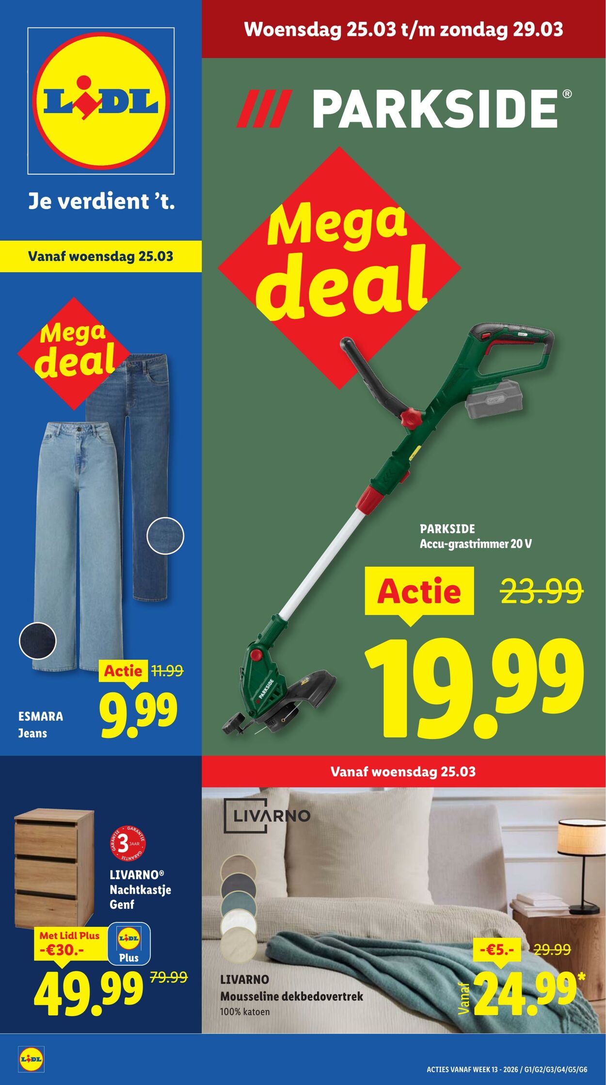 Folder Lidl 25.03.2026 - 31.03.2026