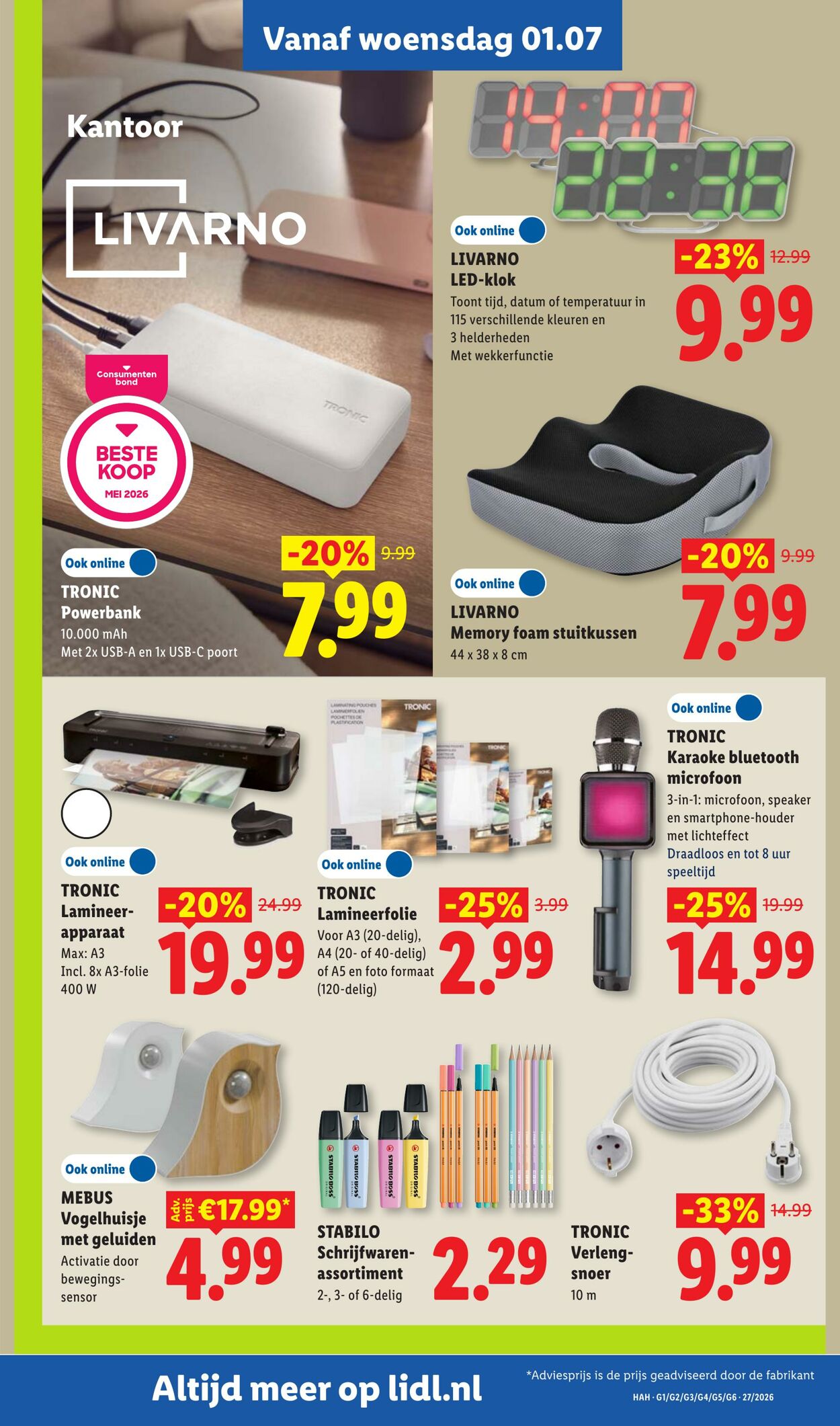 Folder Lidl 01.07.2026 - 07.07.2026
