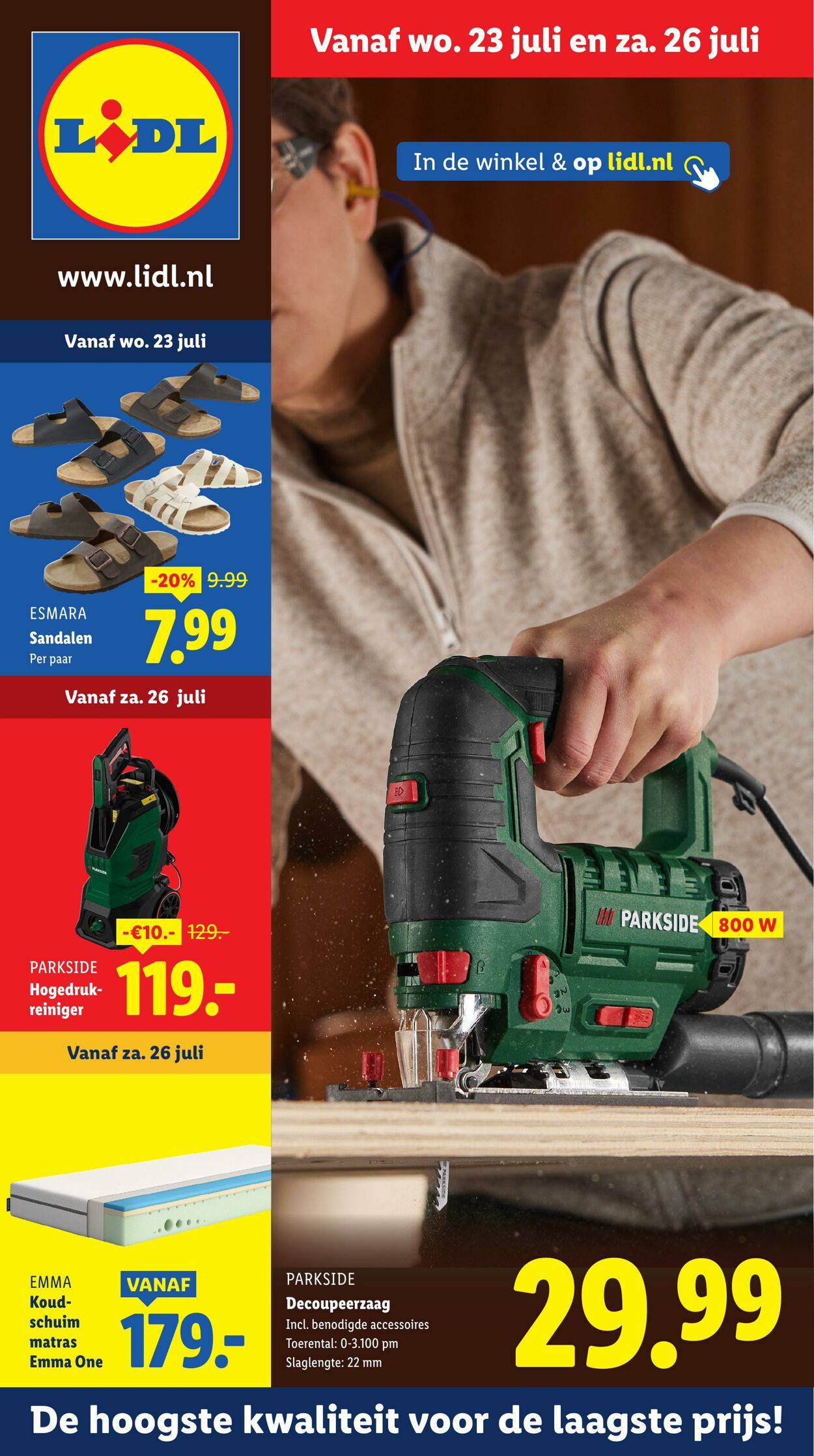 Folder Lidl 23.07.2025 - 29.07.2025