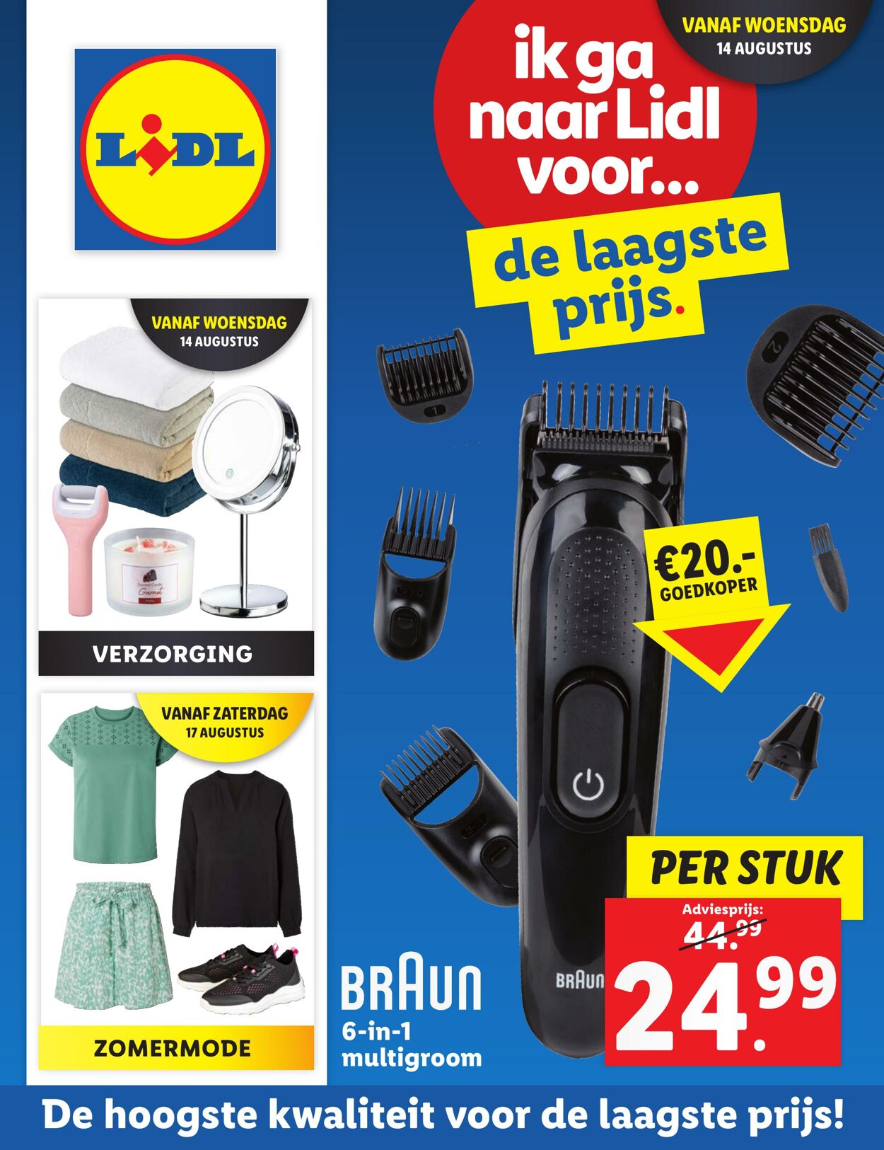 Folder Lidl 12.08.2024 - 18.08.2024