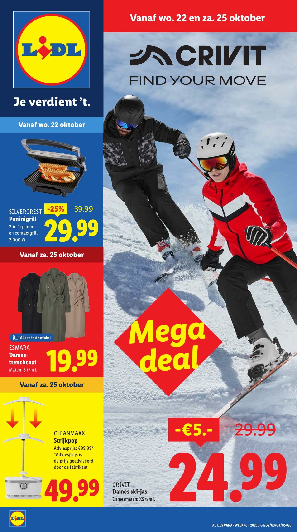 Folder Lidl 22.10.2025 - 28.10.2025