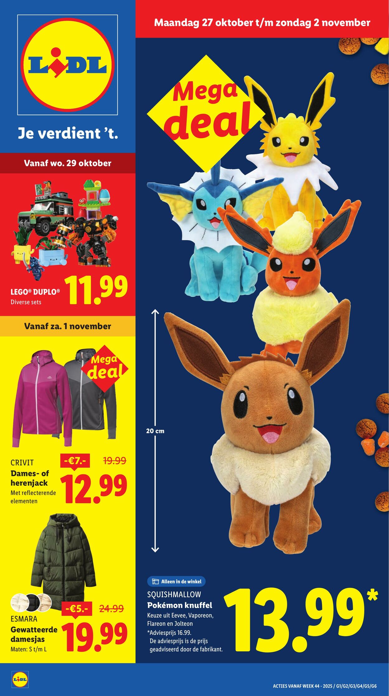Folder Lidl 29.10.2025 - 04.11.2025