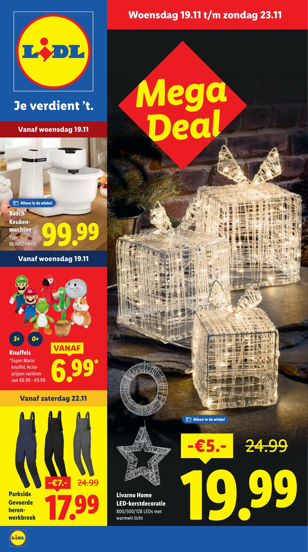 Folder Lidl 19.11.2025 - 25.11.2025