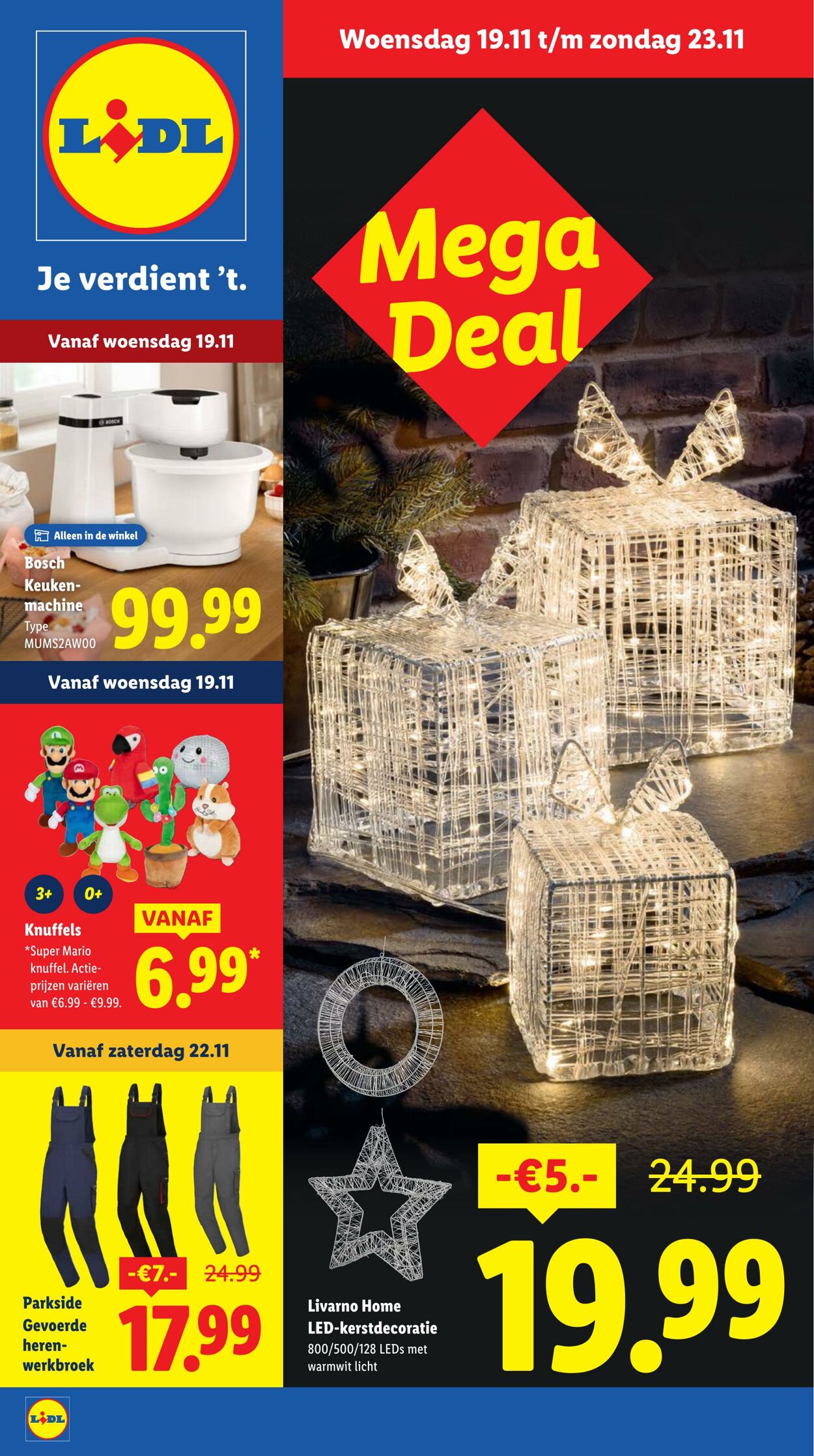 Folder Lidl 19.11.2025 - 25.11.2025