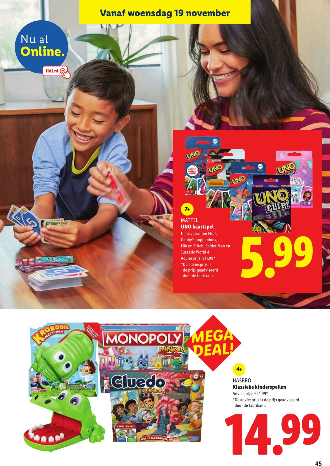 Folder Lidl 29.10.2025 - 05.12.2025