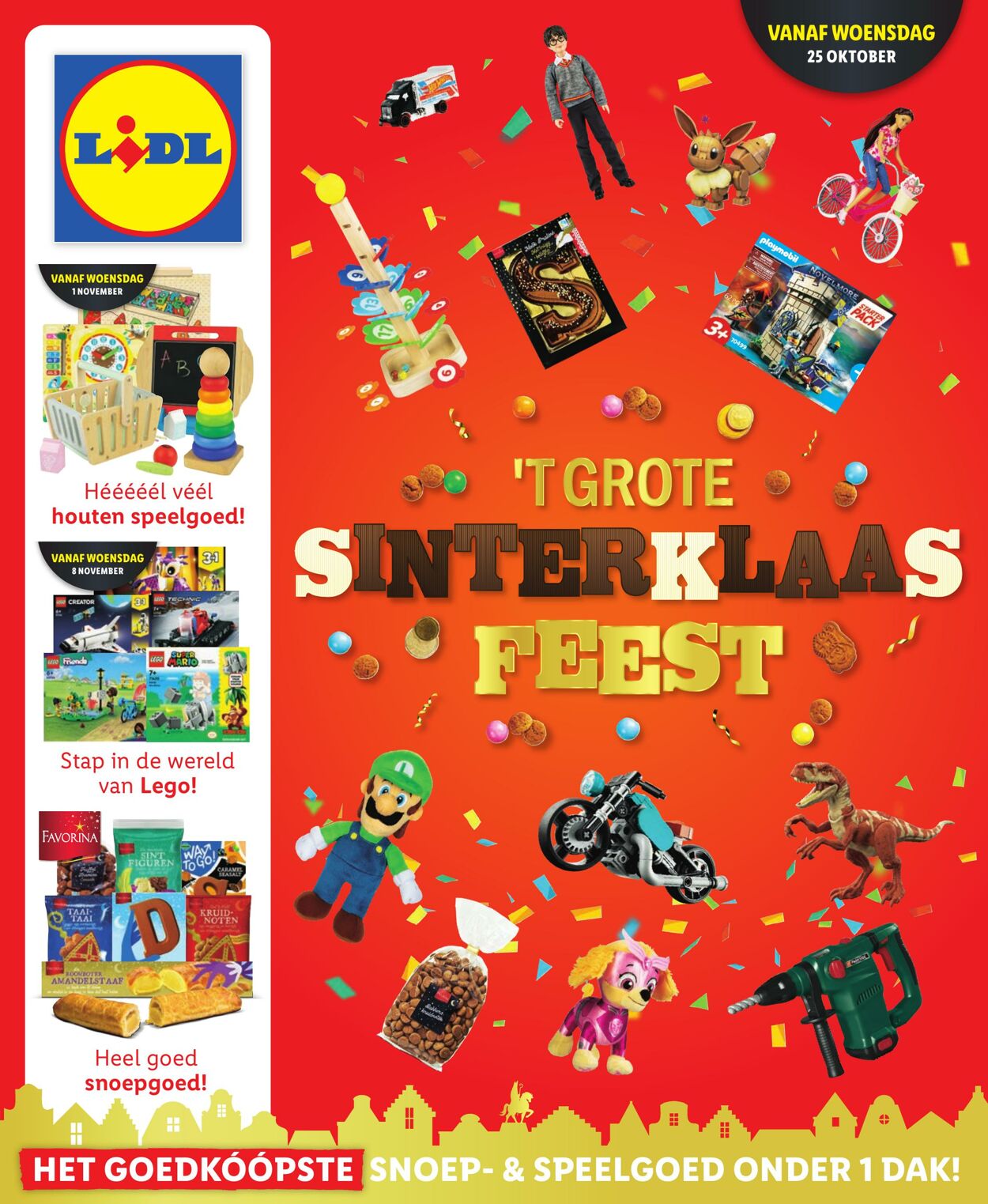 Folder Lidl - Sinterklaasmagazine 19 okt., 2023 - 5 dec., 2023
