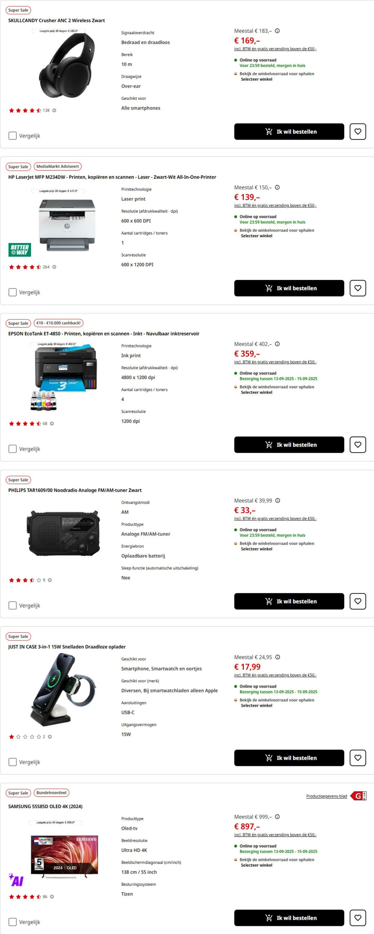 Folder Media Markt 11.09.2025 - 11.10.2025