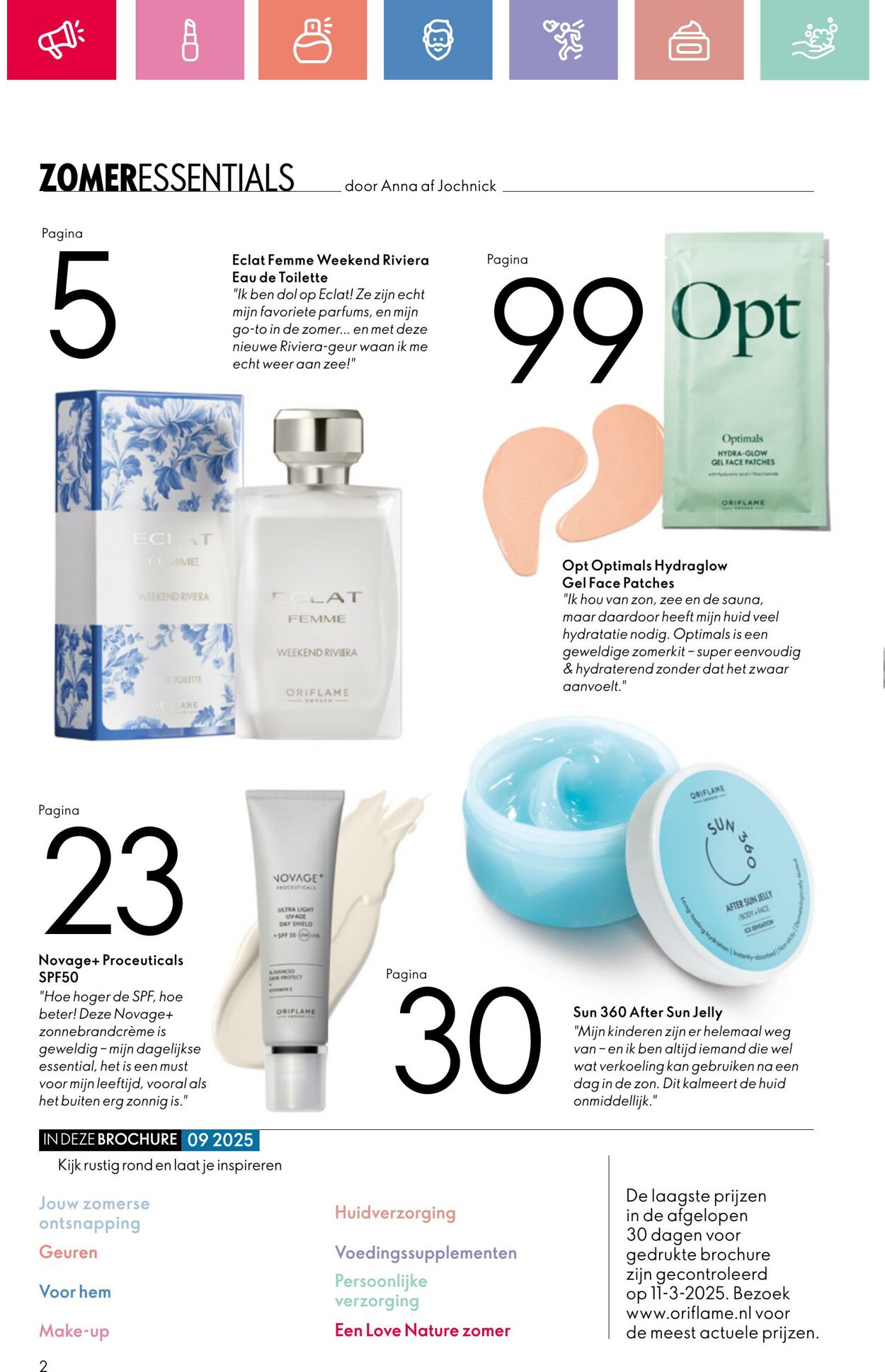 Folder Oriflame 22.06.2025 - 12.07.2025