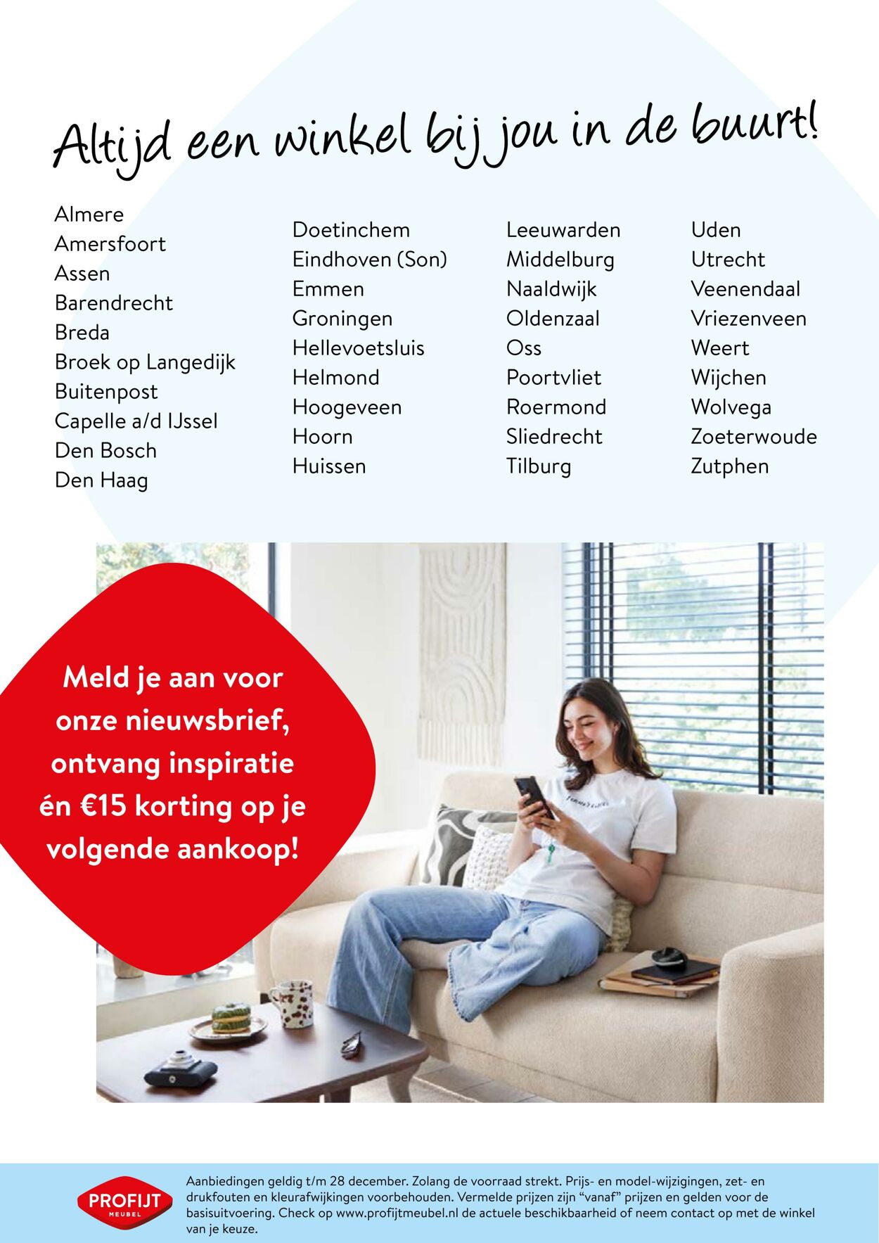 Folder Profijt Meubel 22.12.2025 - 22.01.2026