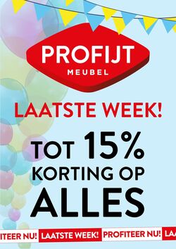 Folder Profijt Meubel 09.10.2025 - 09.11.2025
