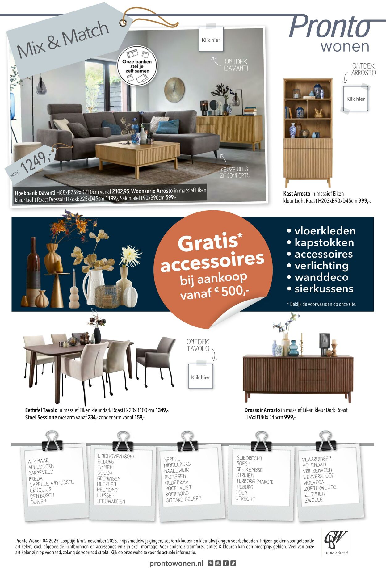 Folder Pronto Wonen 07.10.2025 - 07.11.2025
