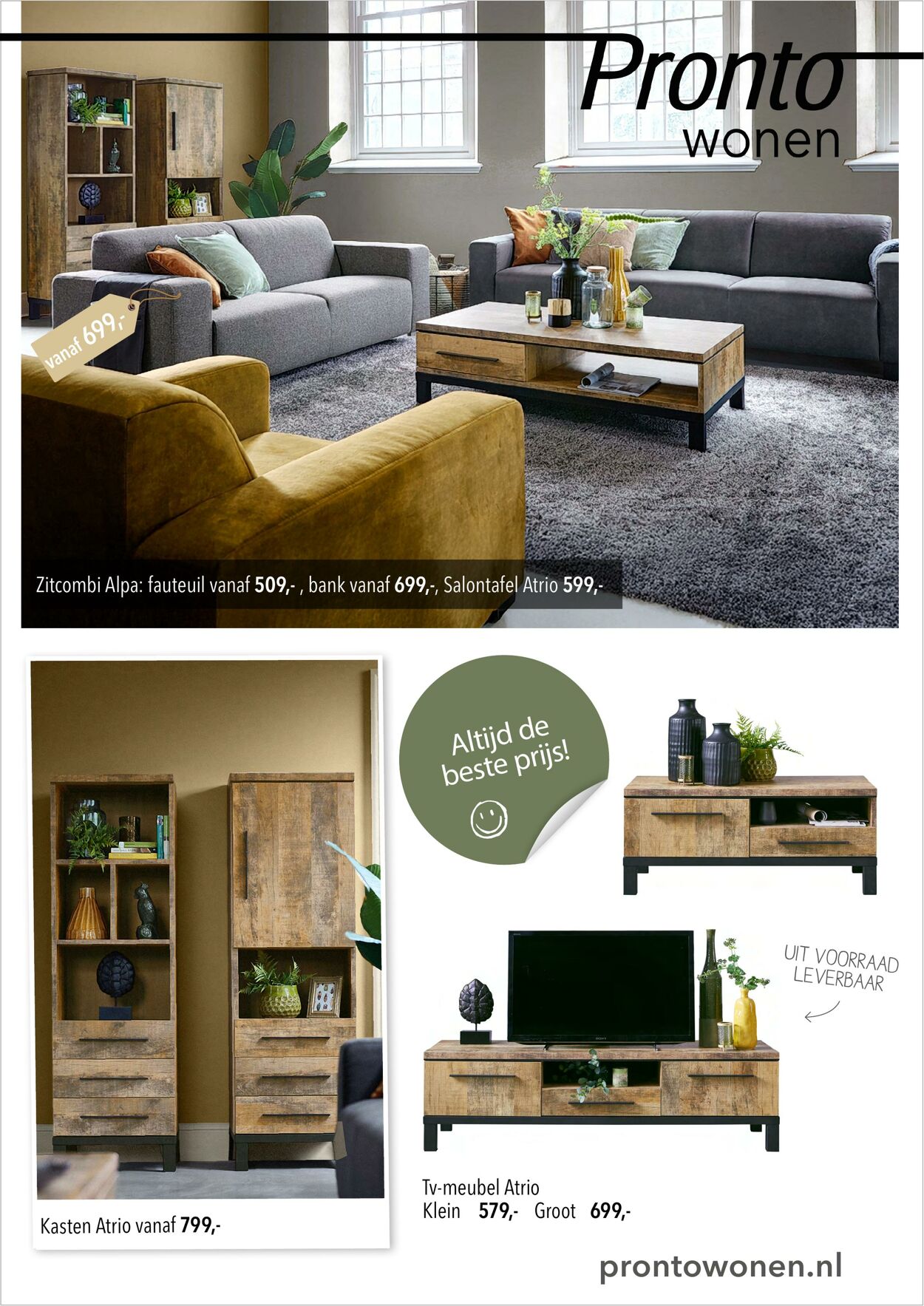 Folder Pronto Wonen 16.06.2025 - 16.07.2025