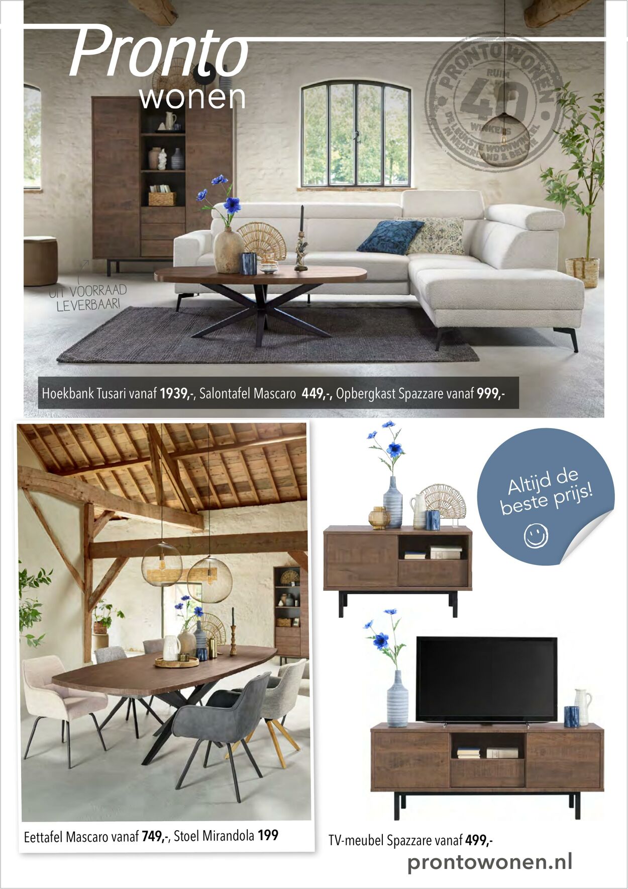 Folder Pronto Wonen 08.09.2025 - 08.10.2025