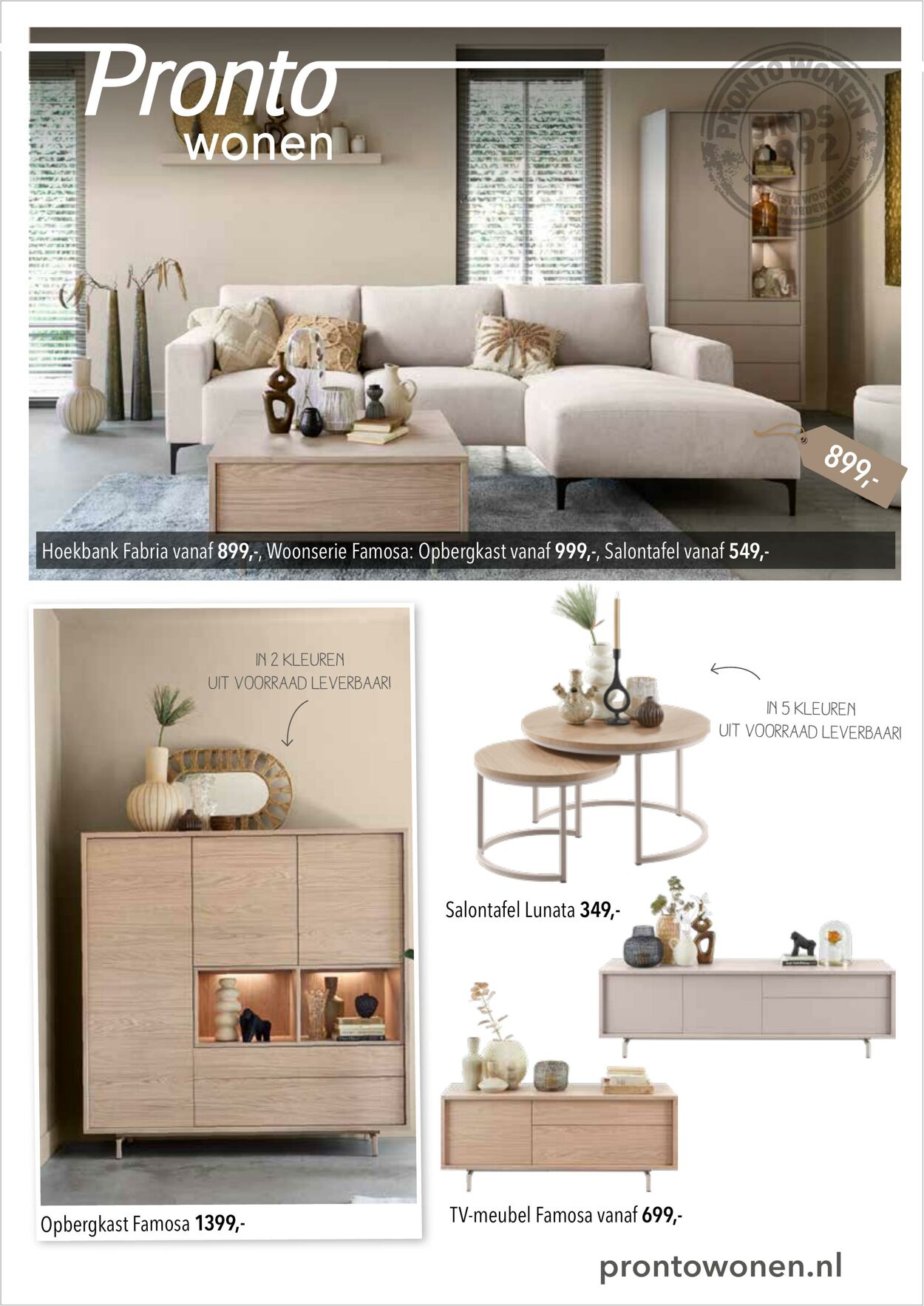 Folder Pronto Wonen 04.11.2025 - 04.12.2025