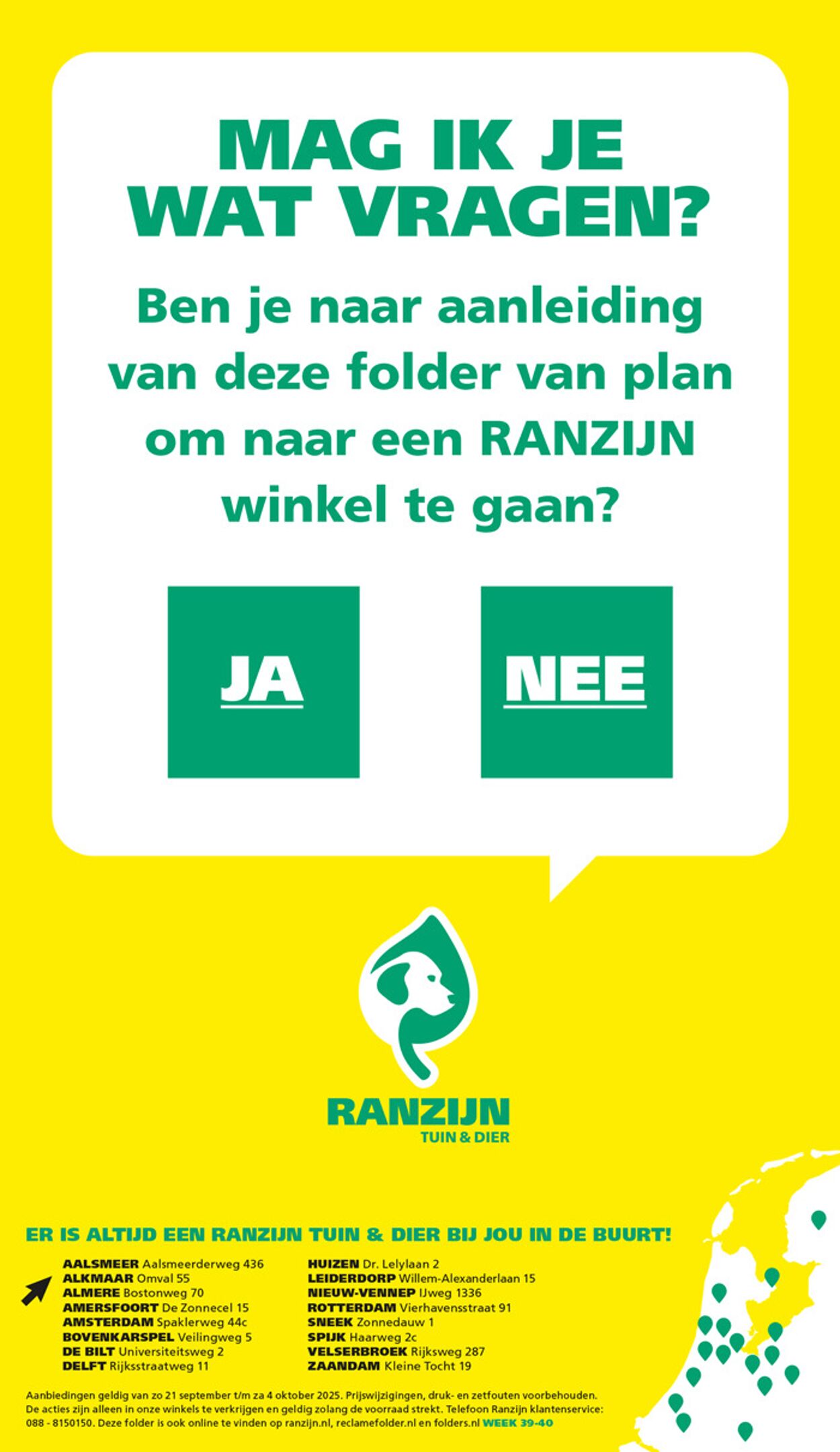 Folder Ranzijn 28.09.2025 - 04.10.2025