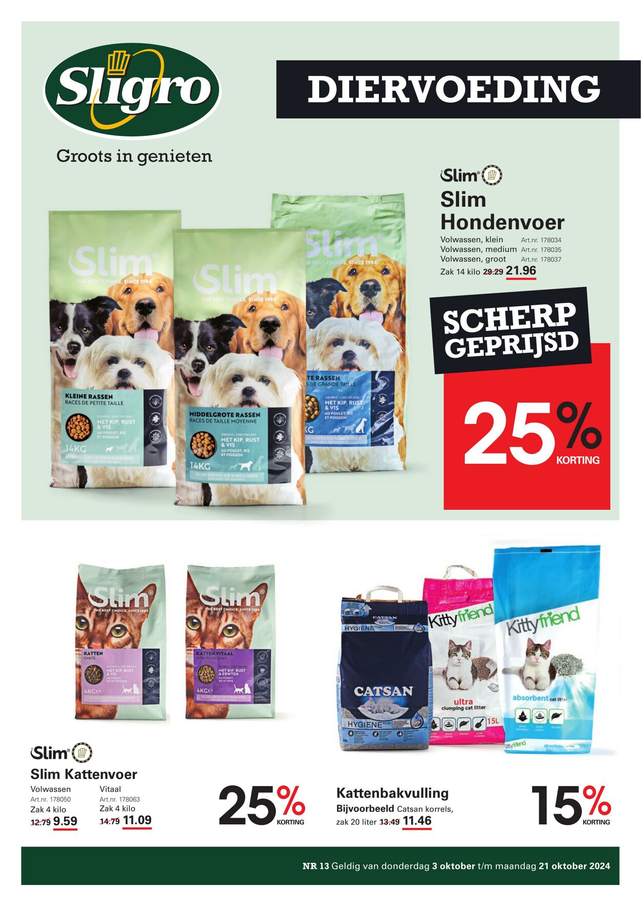 Folder Sligro 02.10.2024 - 21.10.2024