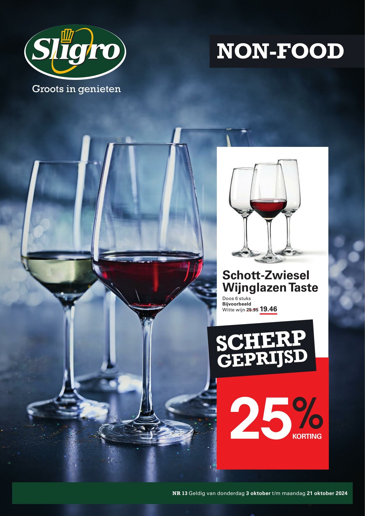 Folder Sligro 02.10.2024 - 21.10.2024