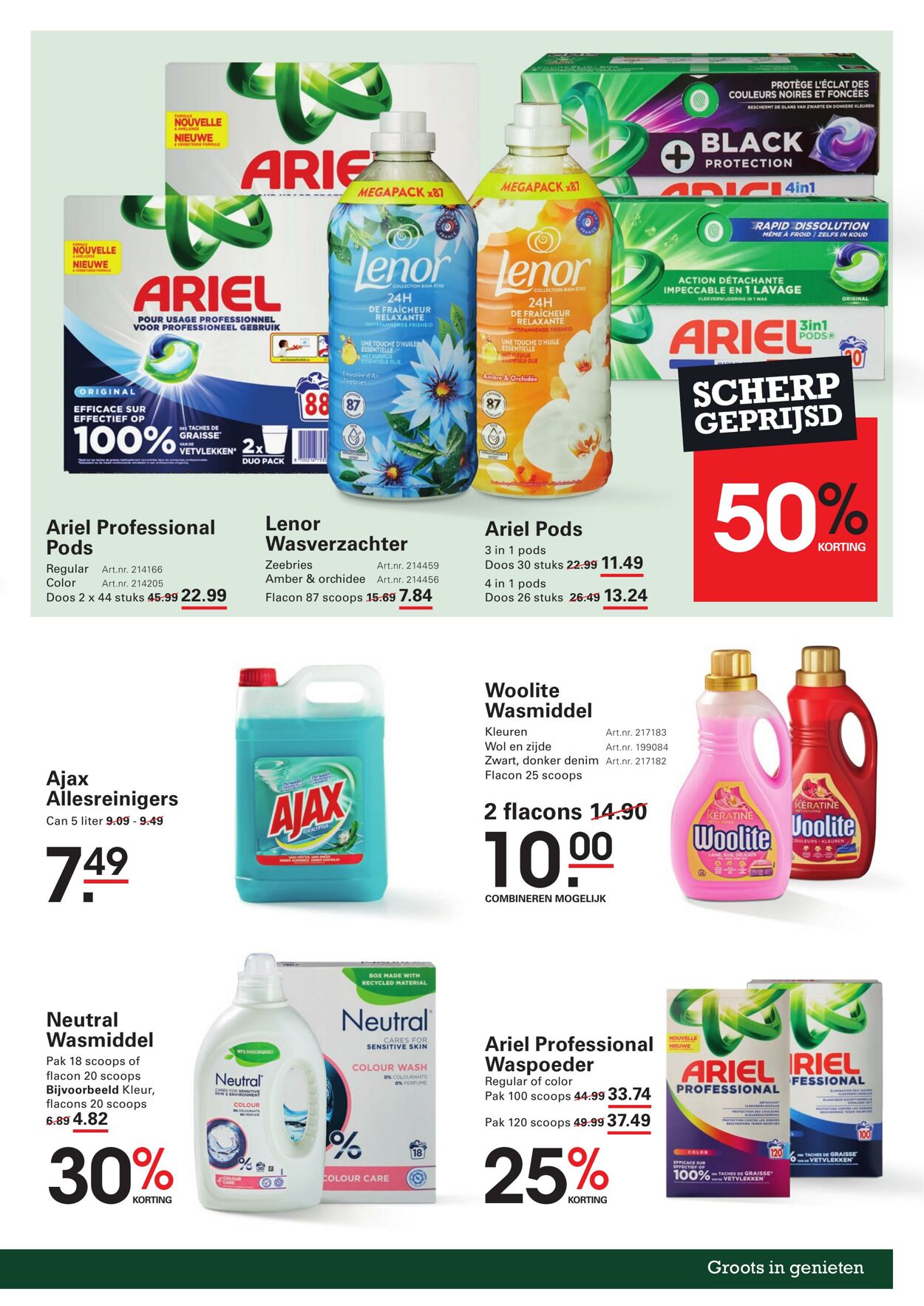 Folder Sligro 05.01.2026 - 26.01.2026