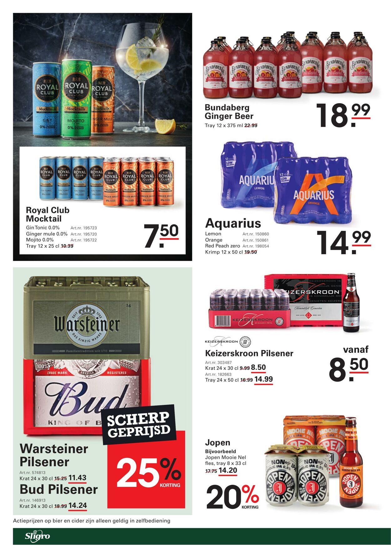 Folder Sligro 05.01.2026 - 26.01.2026