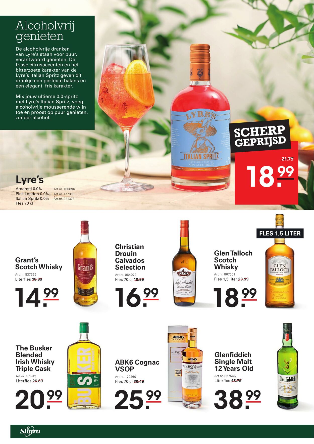 Folder Sligro 05.01.2026 - 26.01.2026