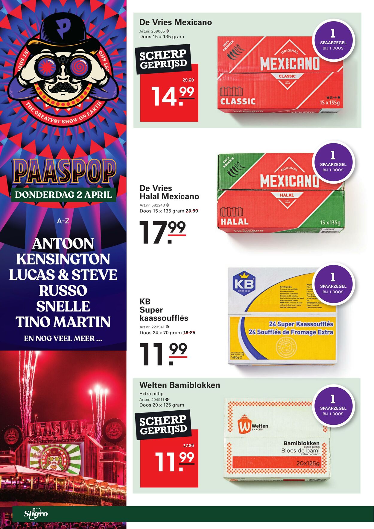 Folder Sligro 05.01.2026 - 26.01.2026