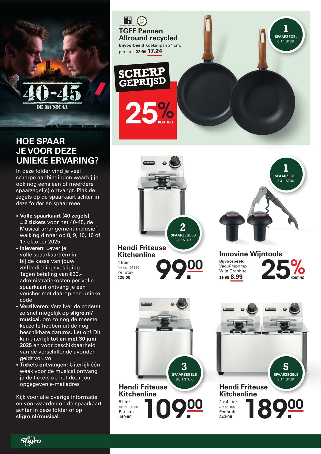 Folder Sligro 05.06.2025 - 23.06.2025