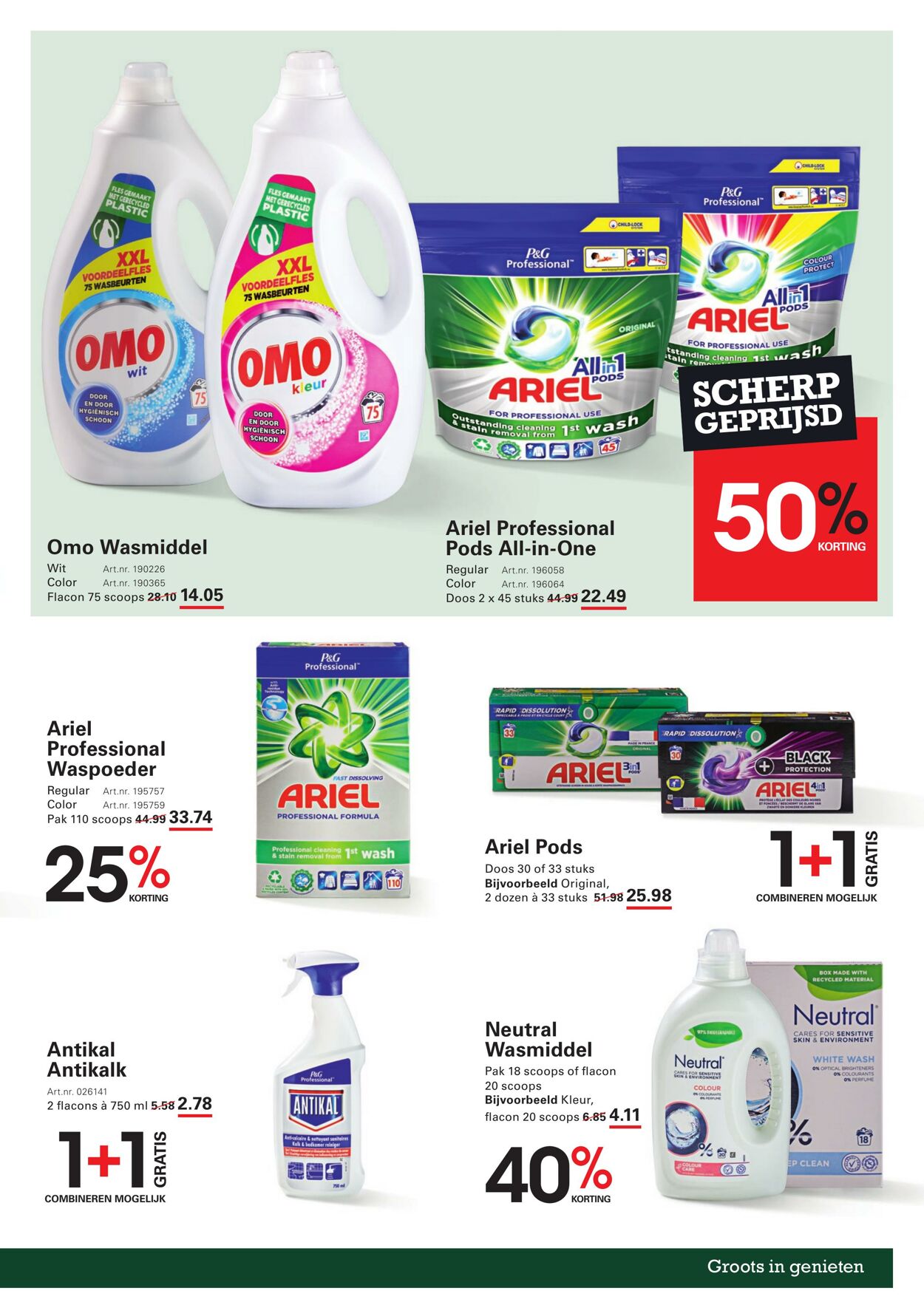 Folder Sligro 23.10.2024 - 11.11.2024