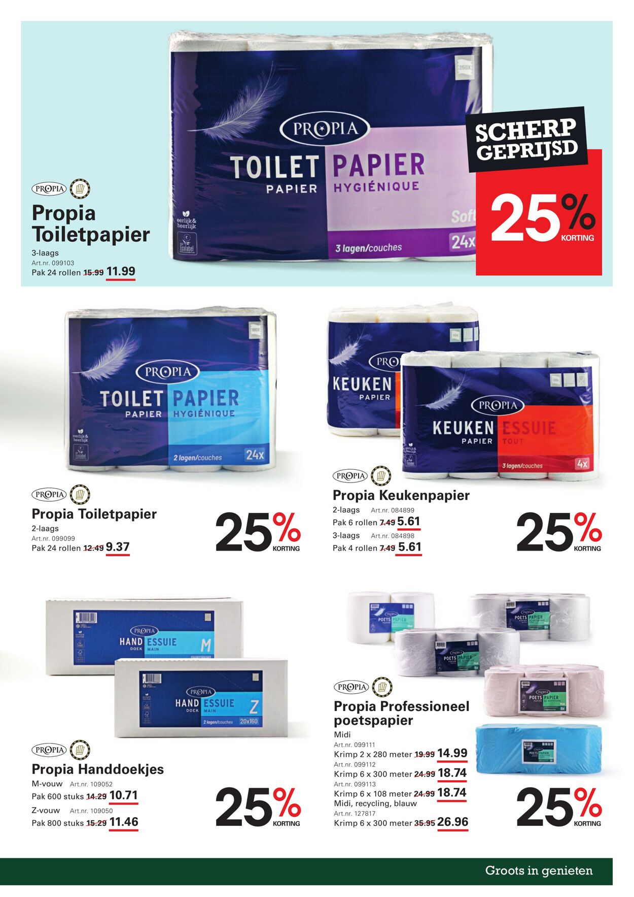 Folder Sligro 02.01.2025 - 20.01.2025