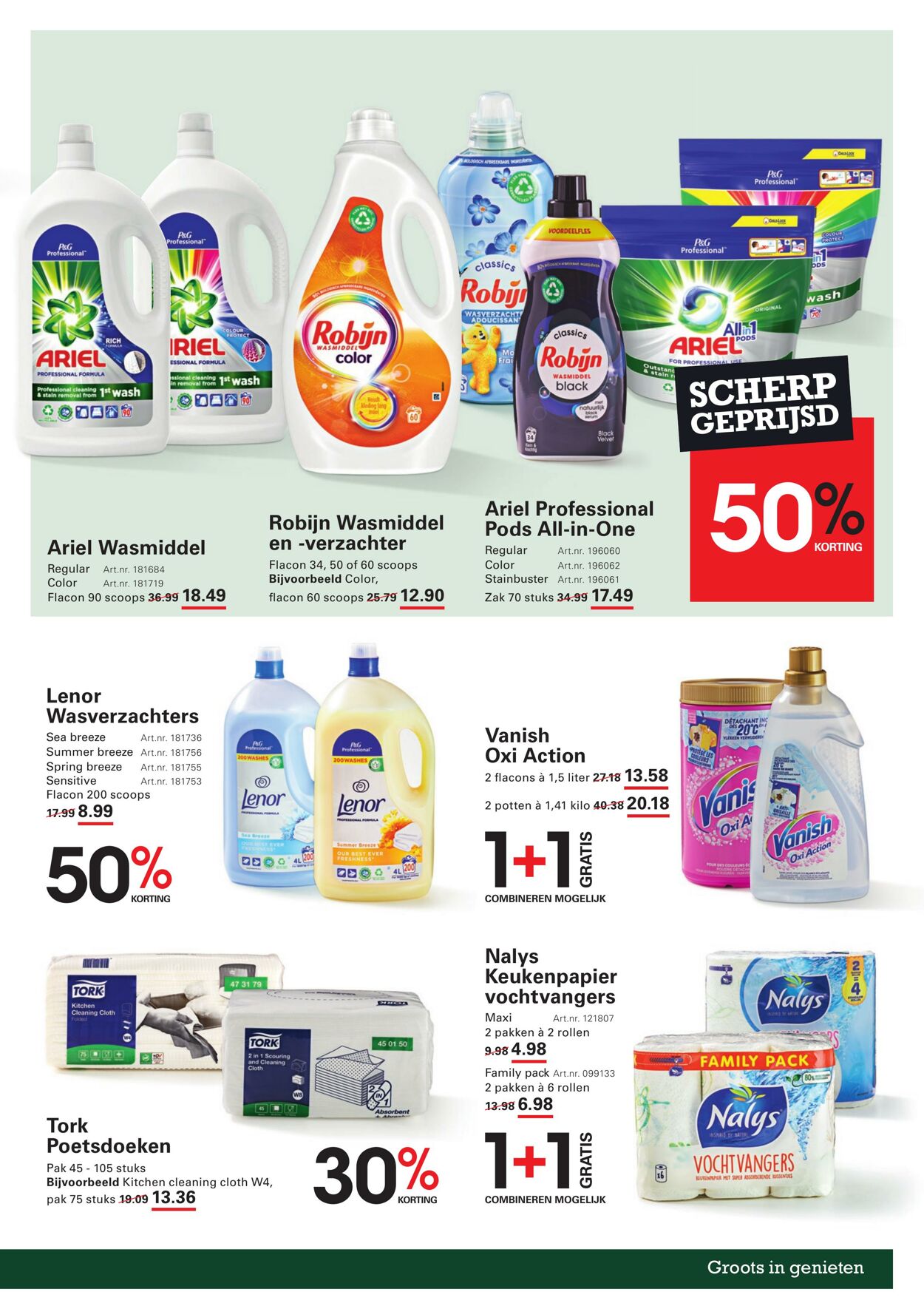 Folder Sligro 02.01.2025 - 20.01.2025