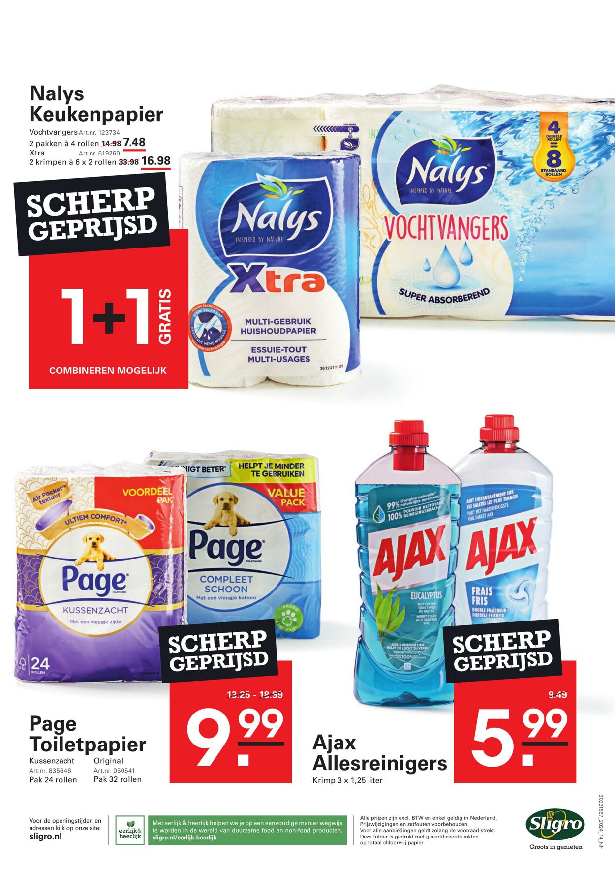 Folder Sligro 23.10.2024 - 11.11.2024