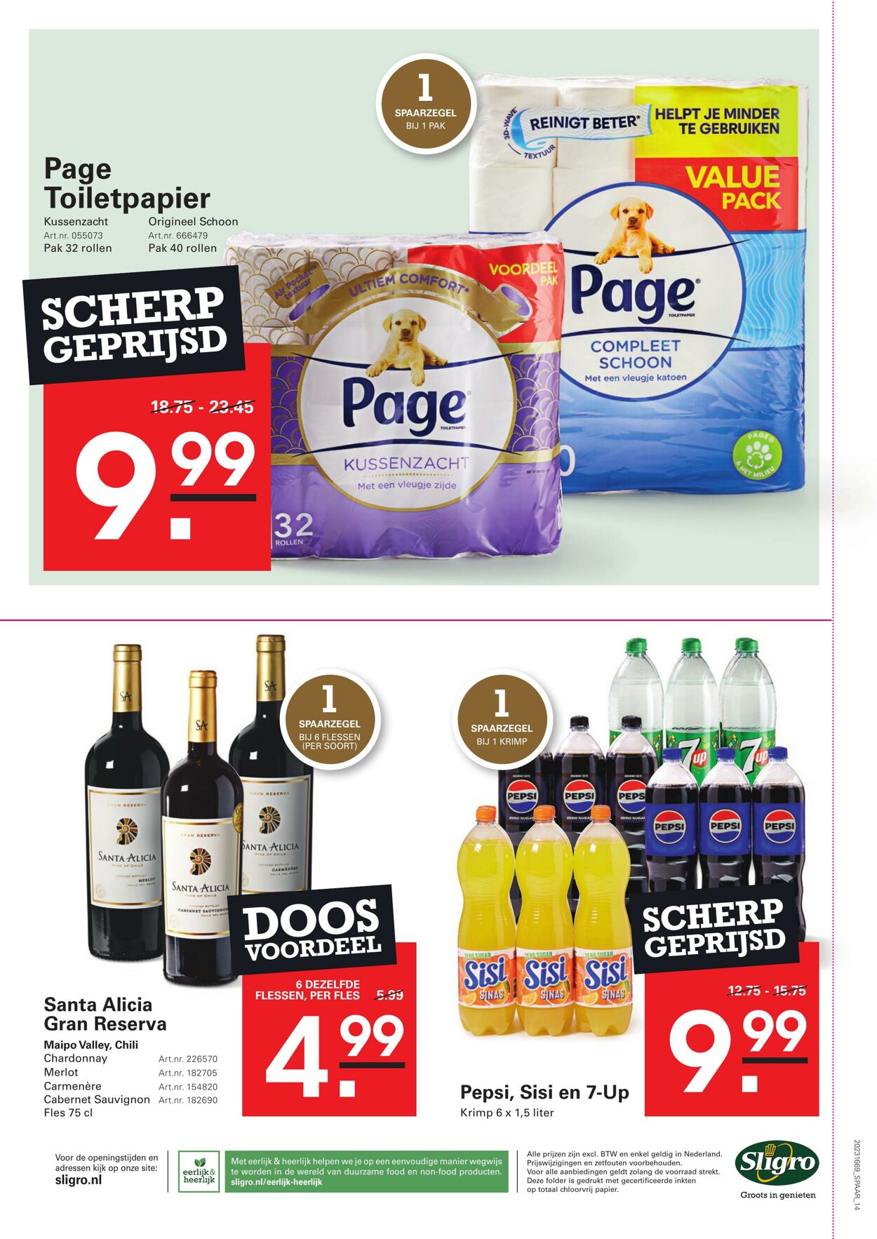 Folder Sligro 23.10.2024 - 11.11.2024