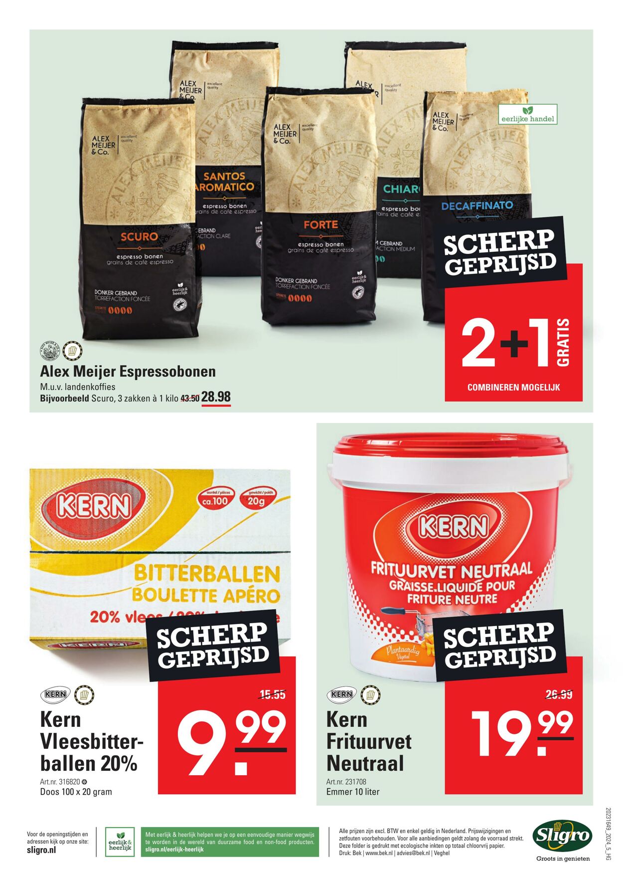 Folder Sligro 04.04.2024 - 22.04.2024