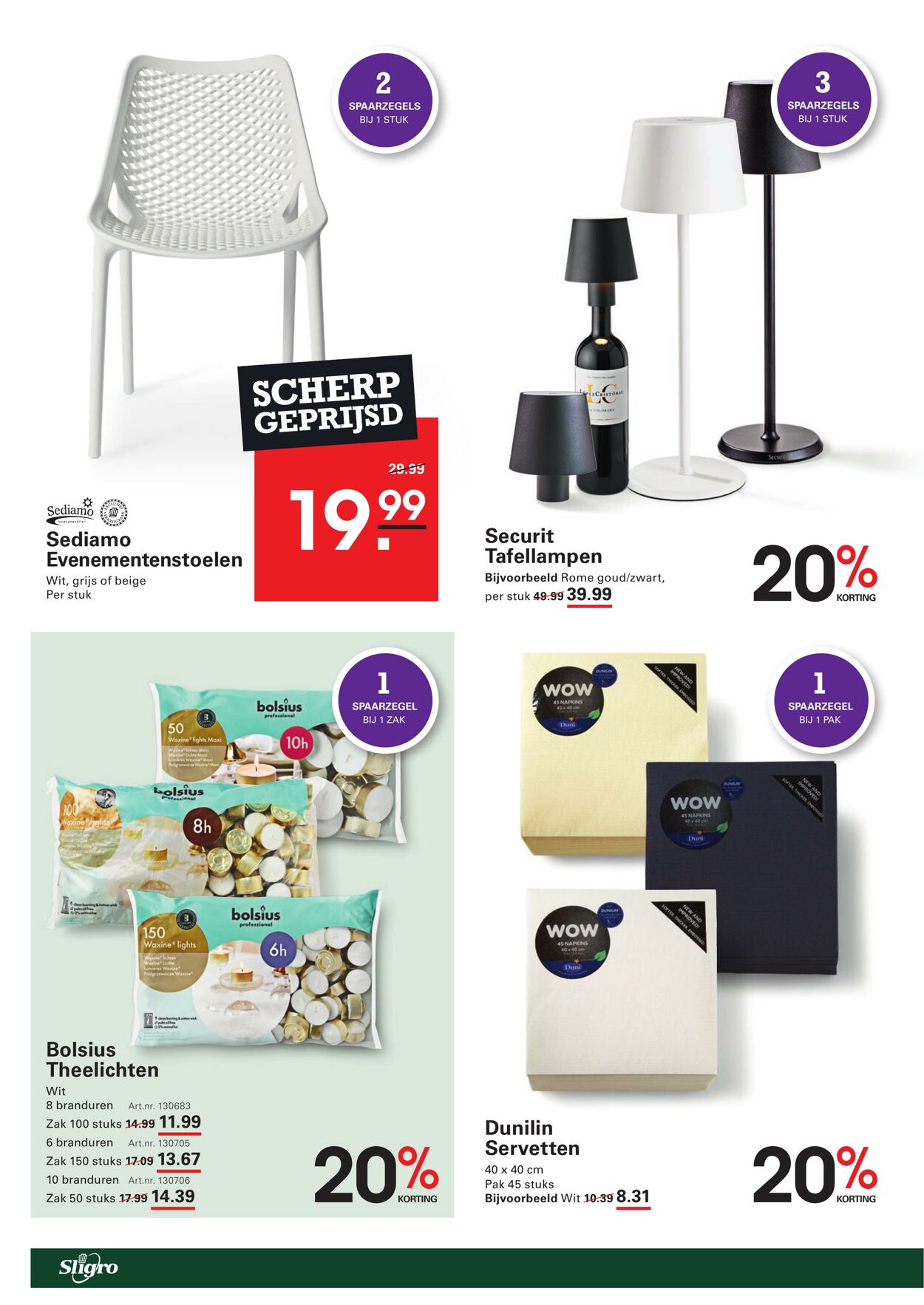 Folder Sligro 05.01.2026 - 26.01.2026