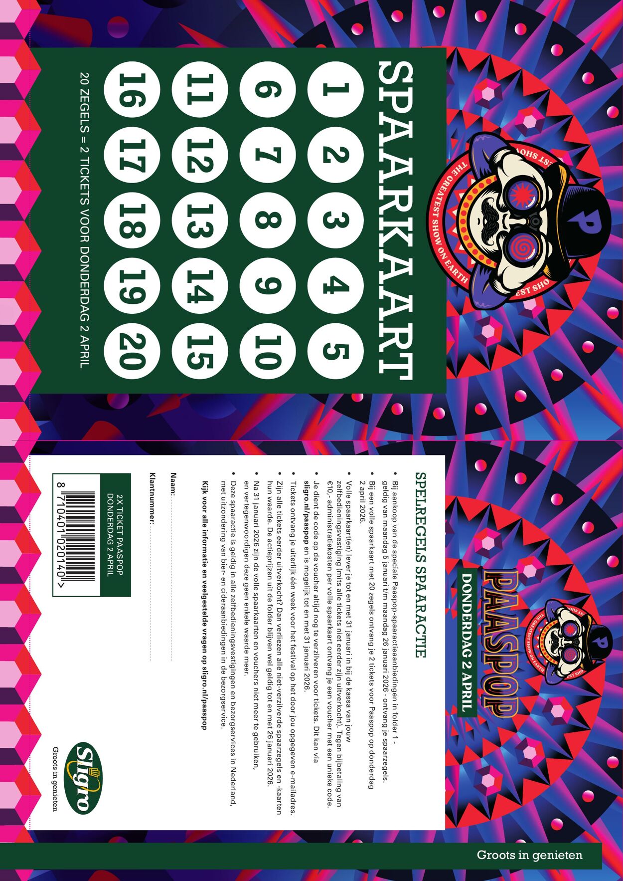 Folder Sligro 05.01.2026 - 26.01.2026