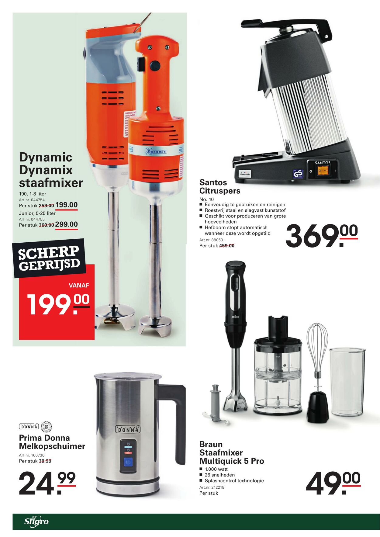Folder Sligro 05.01.2026 - 26.01.2026