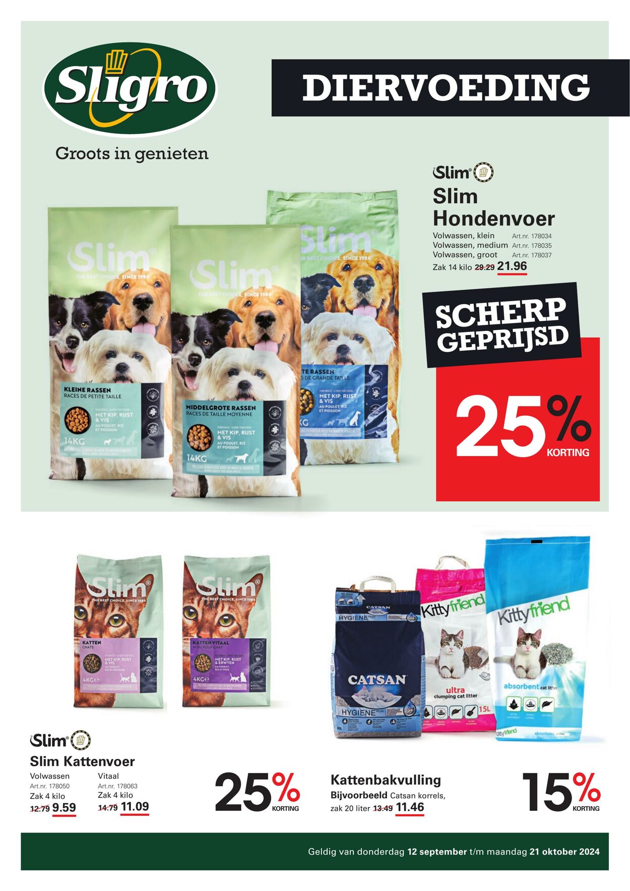 Folder Sligro 12.09.2024 - 30.09.2024