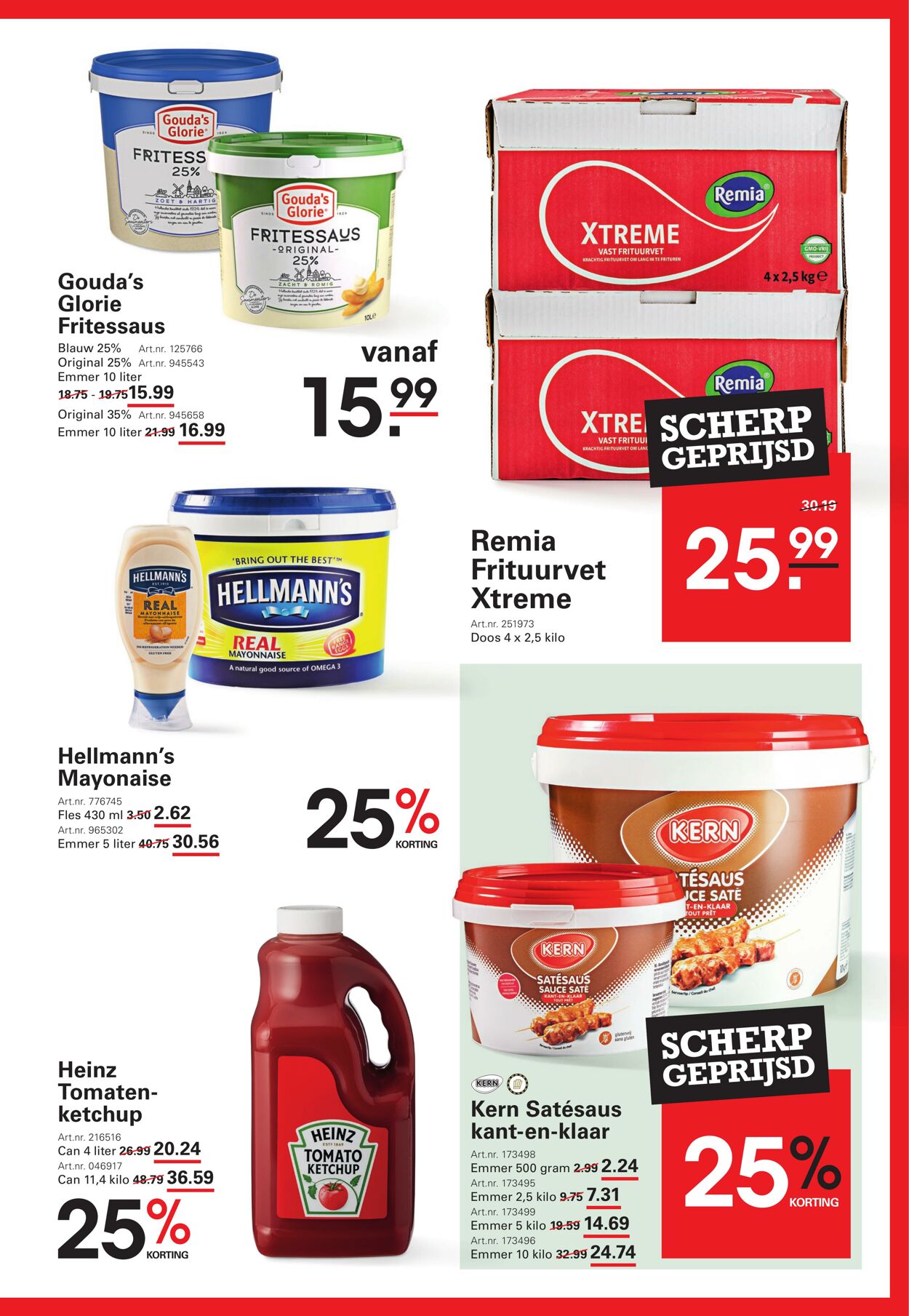 Folder Sligro 09.10.2025 - 27.10.2025