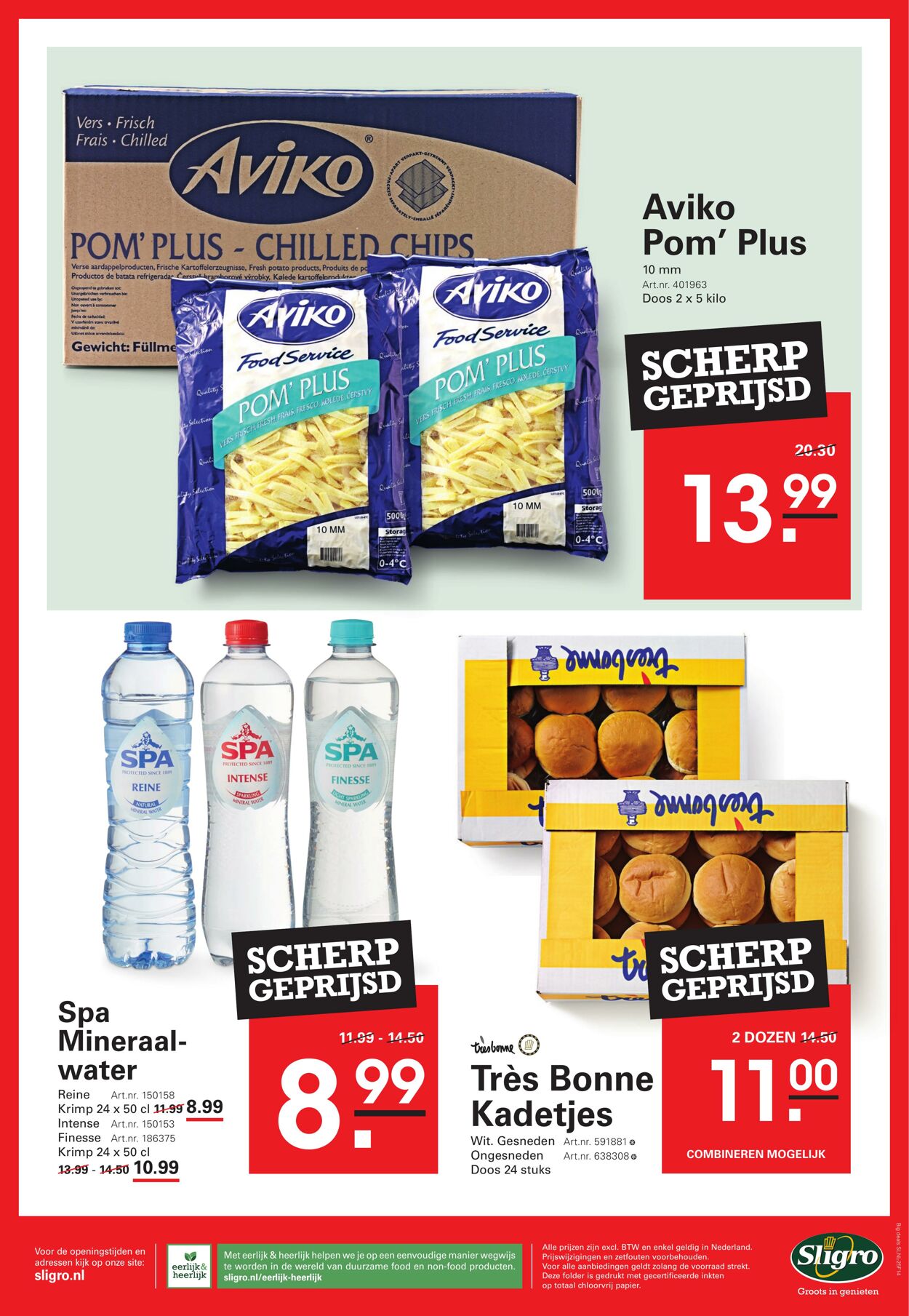 Folder Sligro 09.10.2025 - 27.10.2025