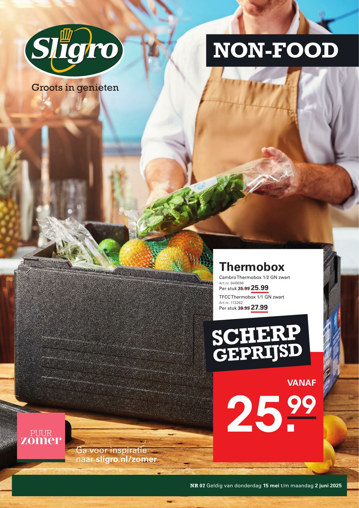 Folder Sligro 15.05.2025 - 02.06.2025