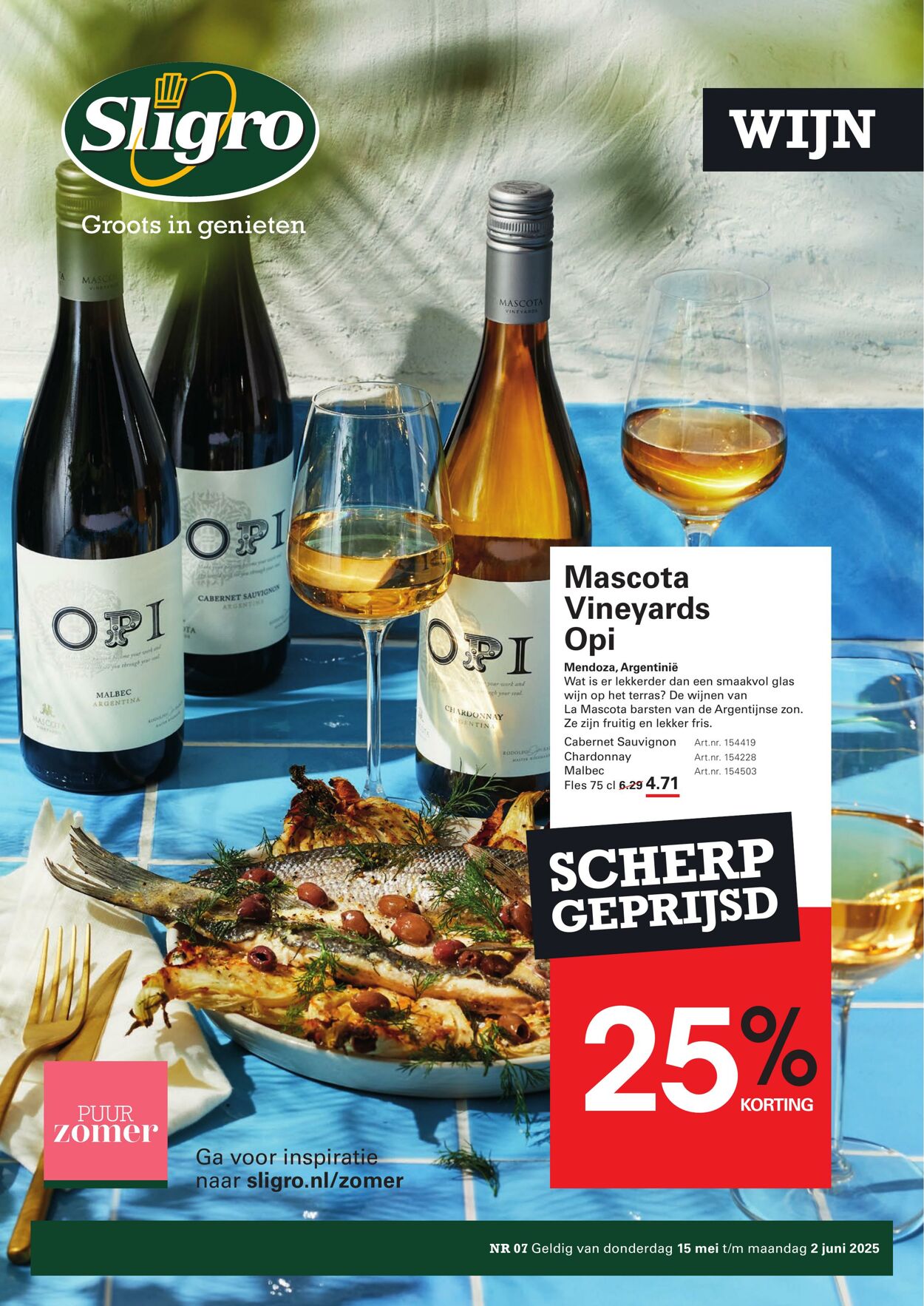 Folder Sligro 15.05.2025 - 02.06.2025