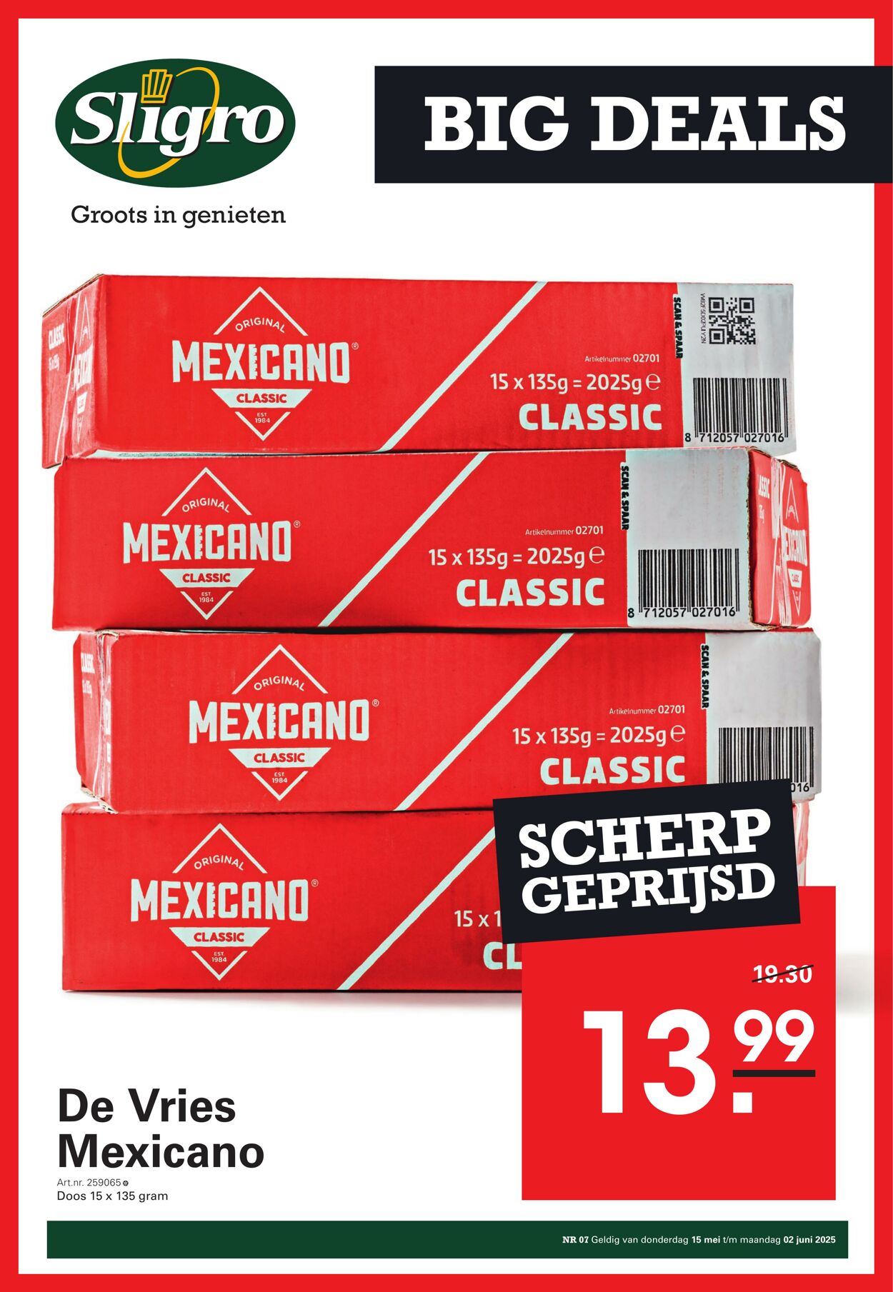 Folder Sligro 15.05.2025 - 02.06.2025